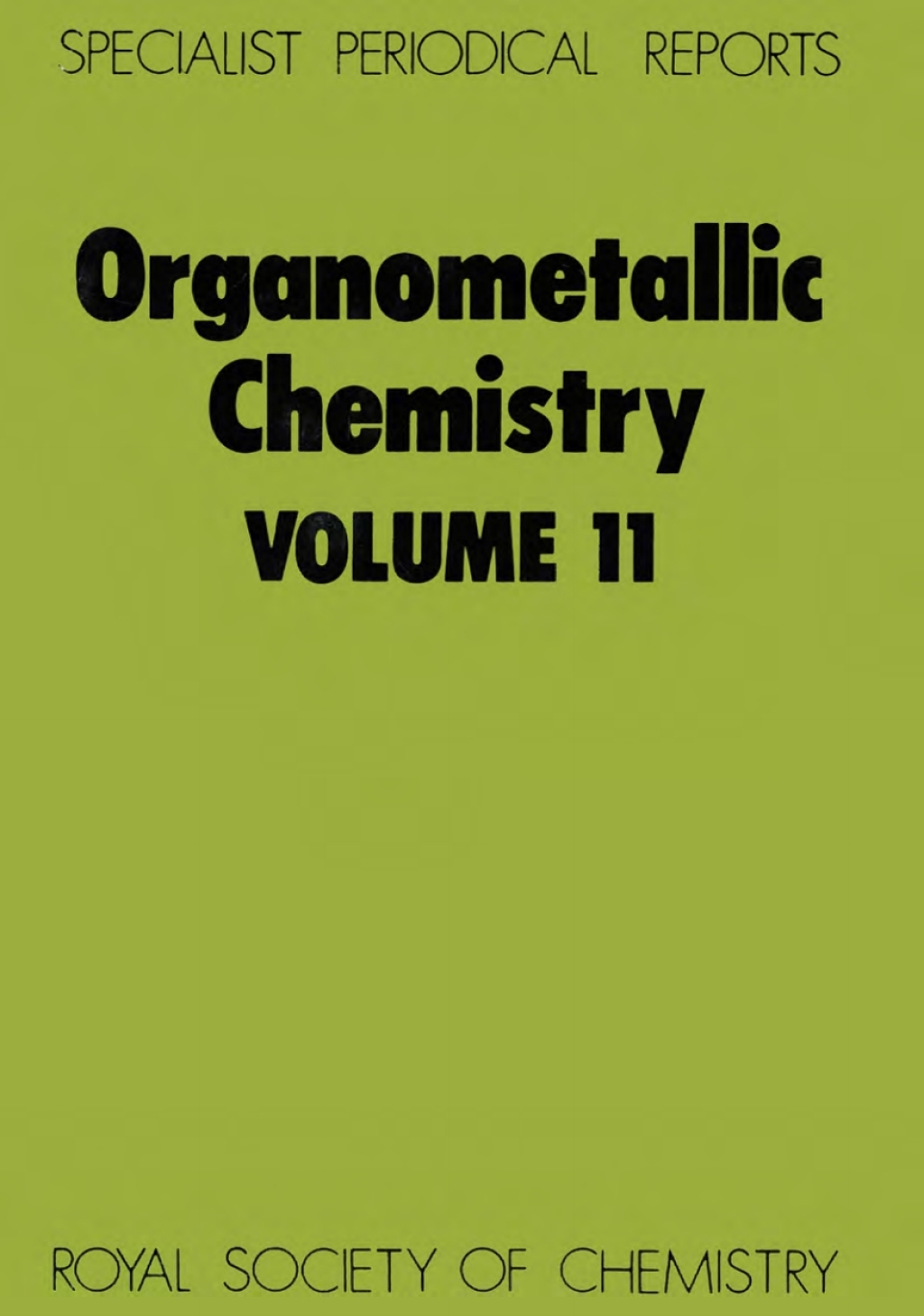 Organometallic Chemistry Volume 11 1st Edition â€“ PDF/EPUB Version Downloadable