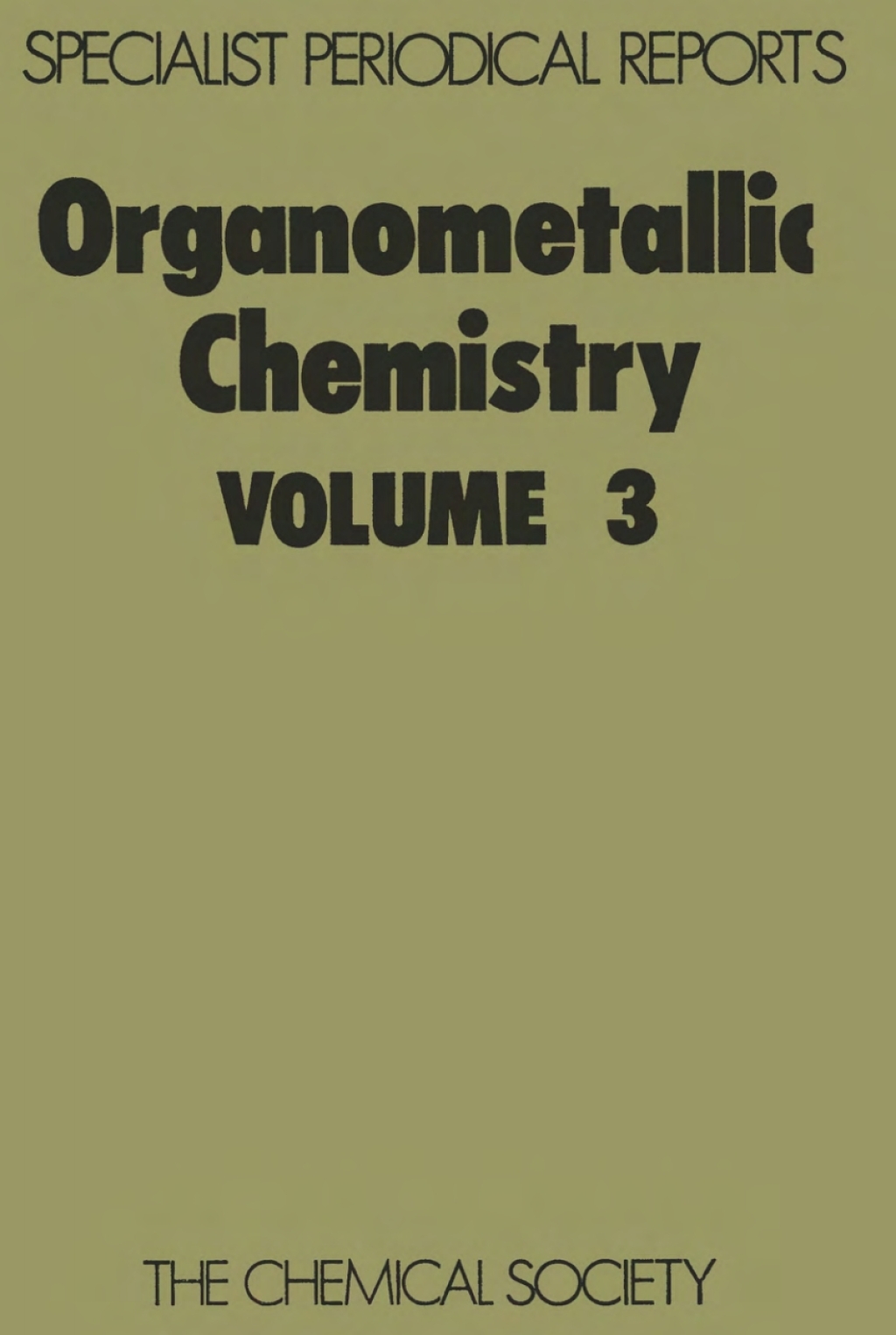 Organometallic Chemistry Volume 3 1st Edition â€“ PDF/EPUB Version Downloadable