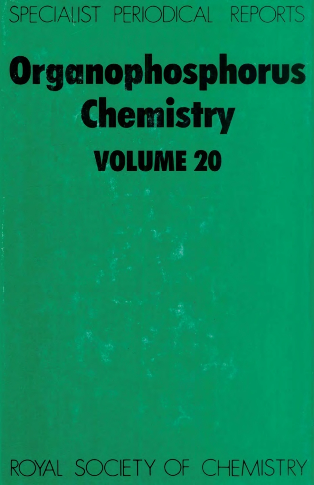 Organophosphorus Chemistry Volume 20 1st Edition â€“ PDF/EPUB Version Downloadable