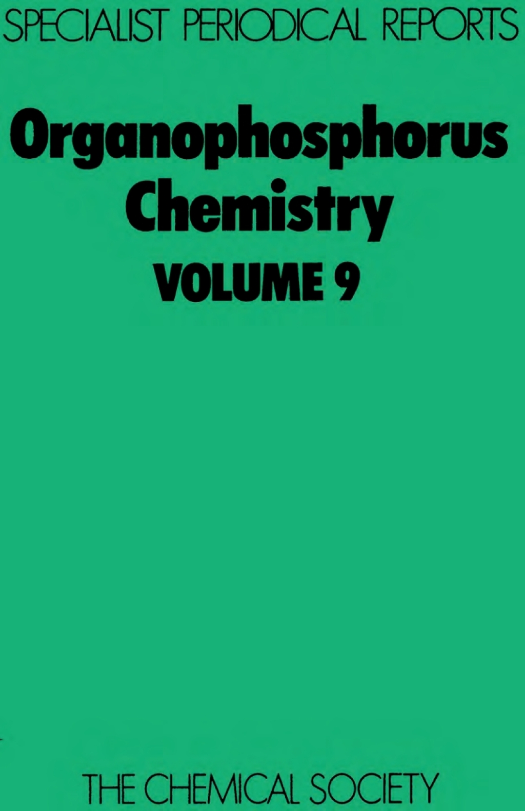Organophosphorus Chemistry Volume 9 1st Edition â€“ PDF/EPUB Version Downloadable