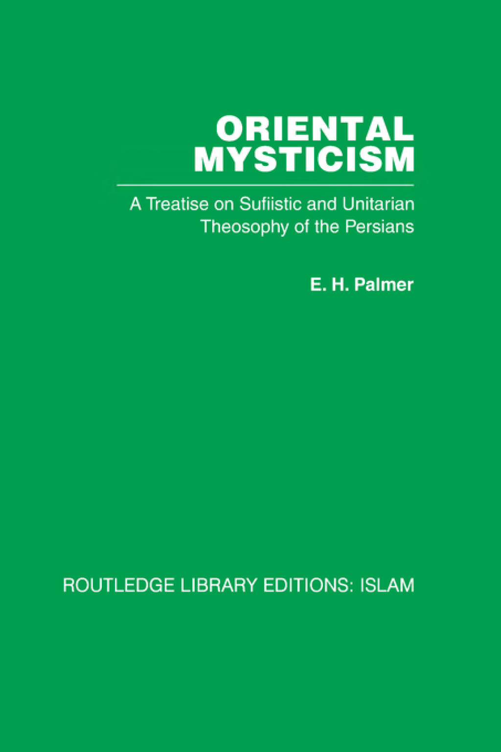 Oriental Mysticism 1st Edition â€“ PDF/EPUB Version Downloadable