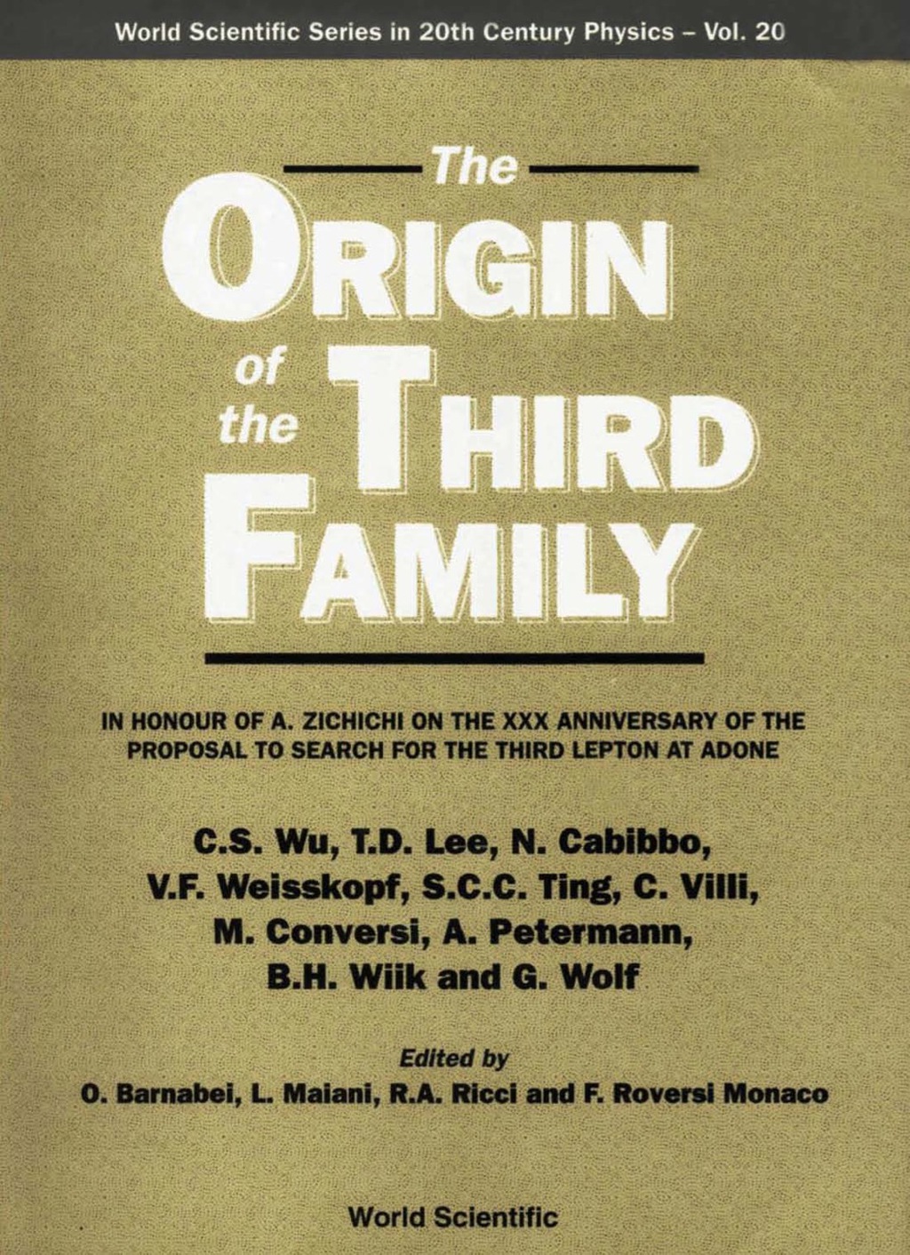 Origin Of The Third Family, The 1st Edition - (PDF/EPUB Version)