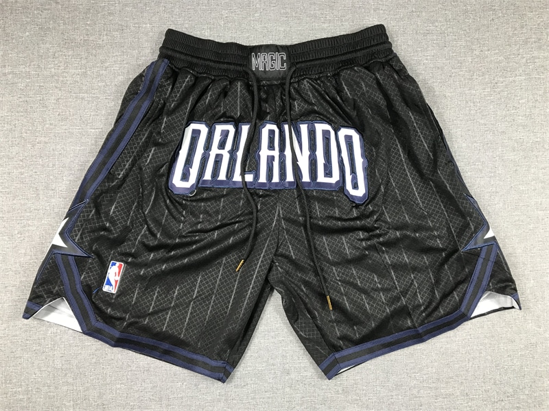 Orlando Magic 2022-23 Black City Edition Swingman Shorts - Basketball Shorts Store