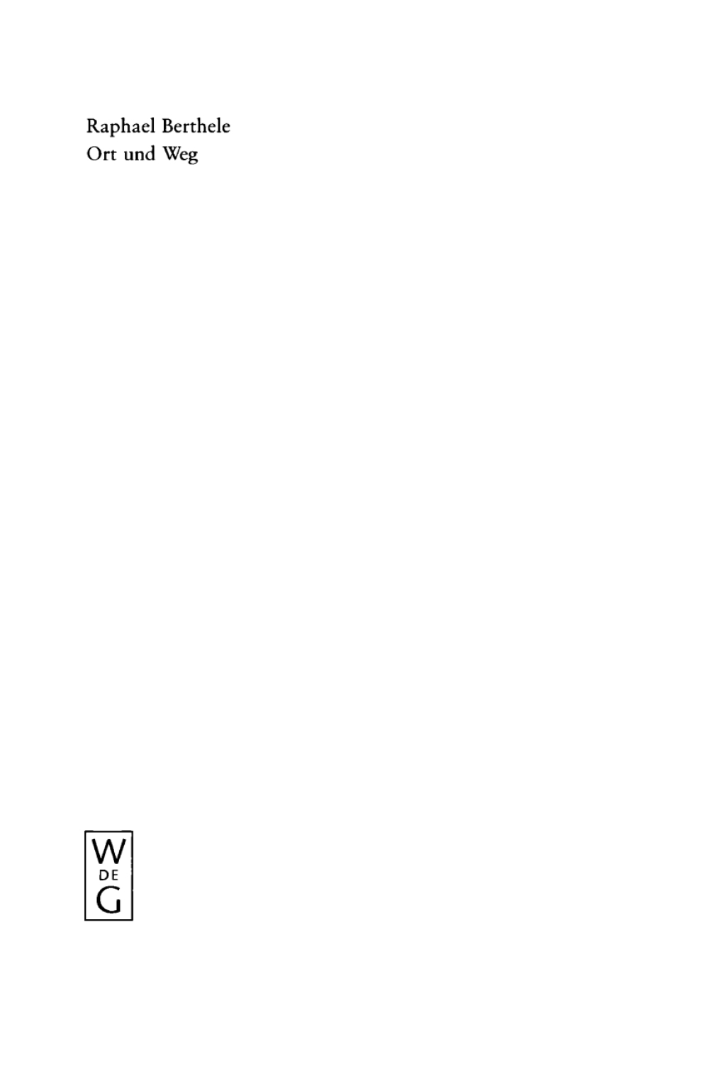 Ort und Weg Die sprachliche Raumreferenz in VarietÃ¤ten des Deutschen, RÃ¤toromanischen und FranzÃ¶sischen 1st Edition â€“ PDF/EPUB Version Downloadable