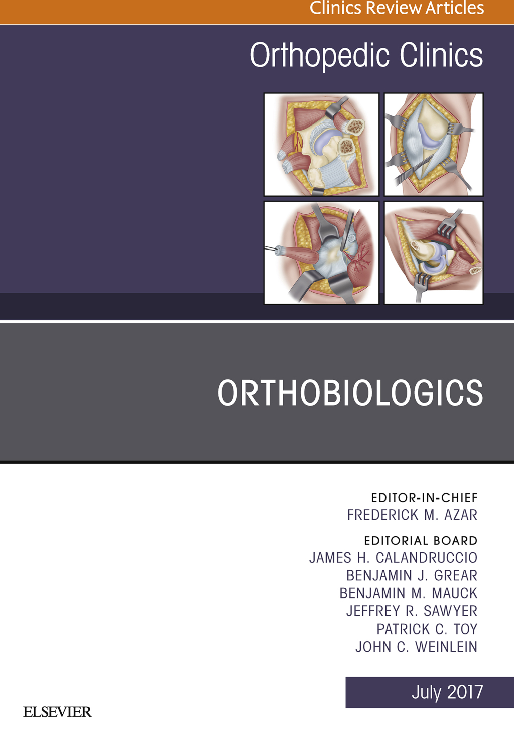 Orthobiologics, An Issue of Orthopedic Clinics  â€“ PDF/EPUB Version Downloadable