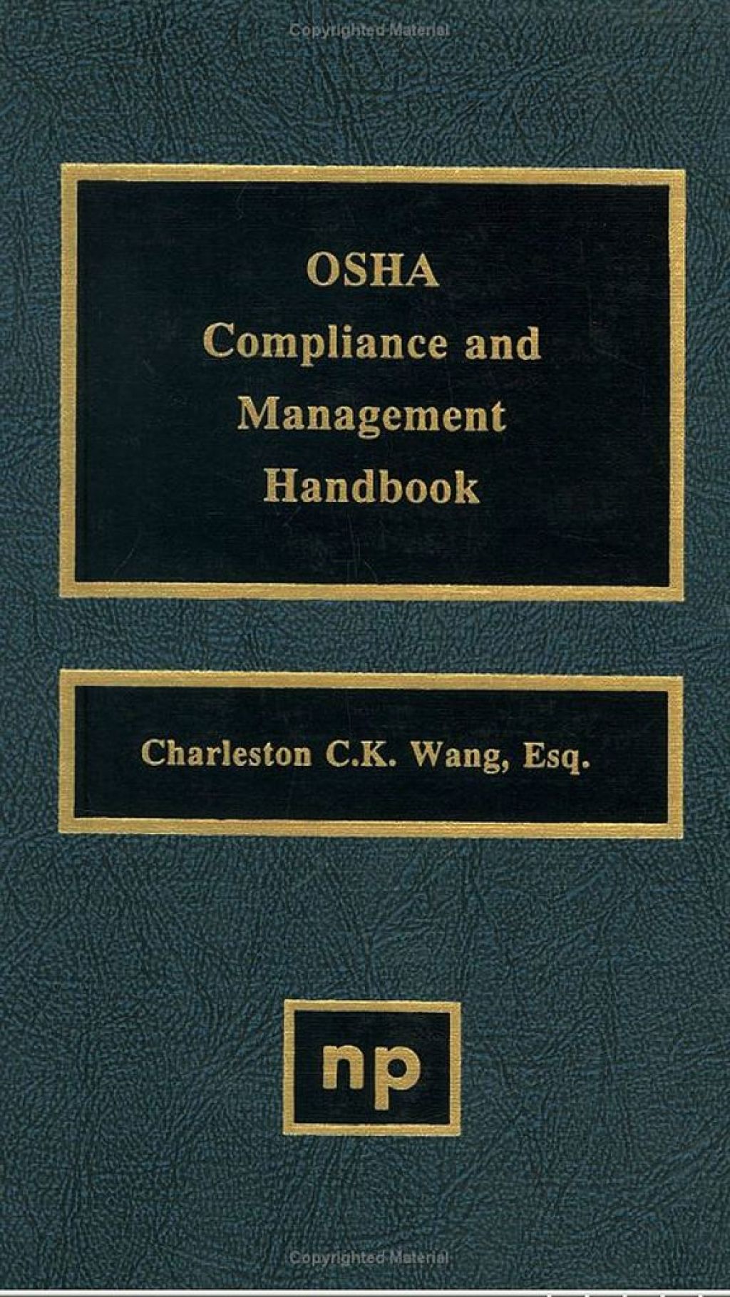 OSHA Compliance and Management Handbook 1st Edition â€“ PDF/EPUB Version Downloadable