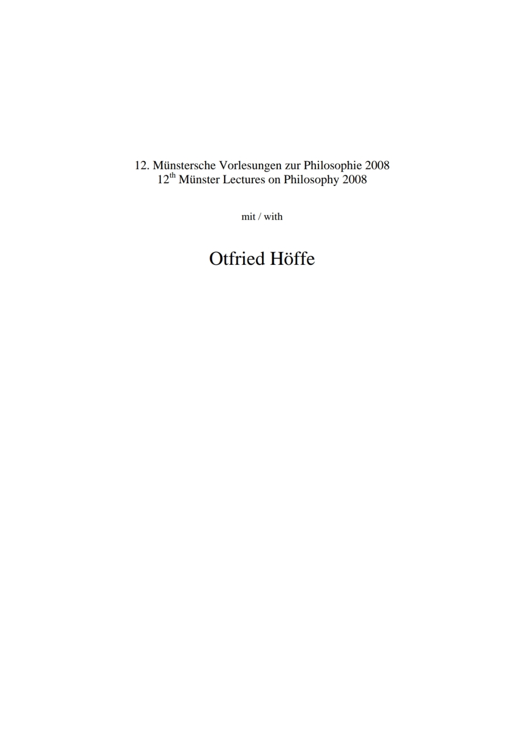 Otfried HÃ¶ffe Praktische Philosophie im Diskurs 1st Edition â€“ PDF/EPUB Version Downloadable