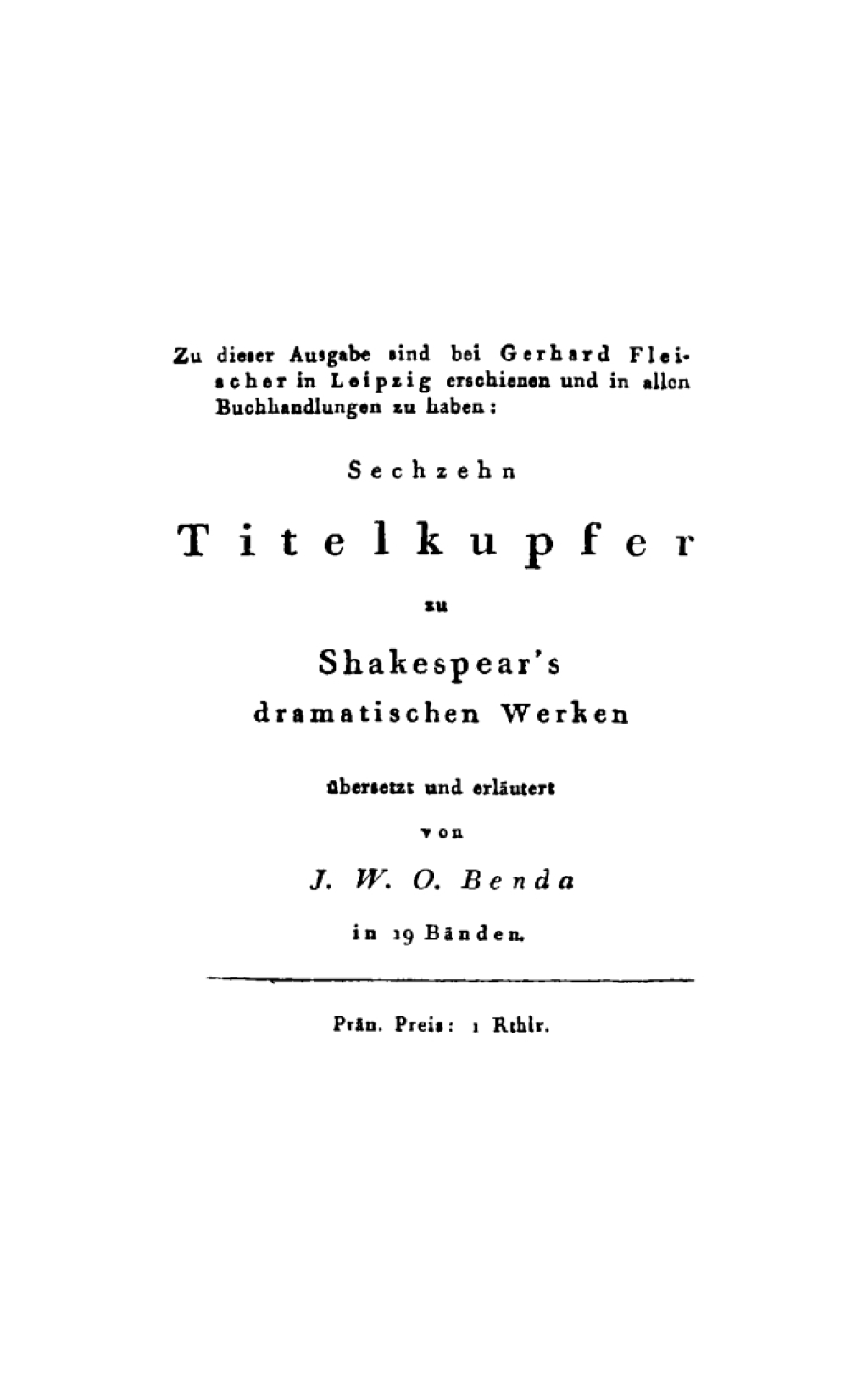 Othello, der Mohr von Venedig. Ueber Shakespear 1st Edition â€“ PDF/EPUB Version Downloadable