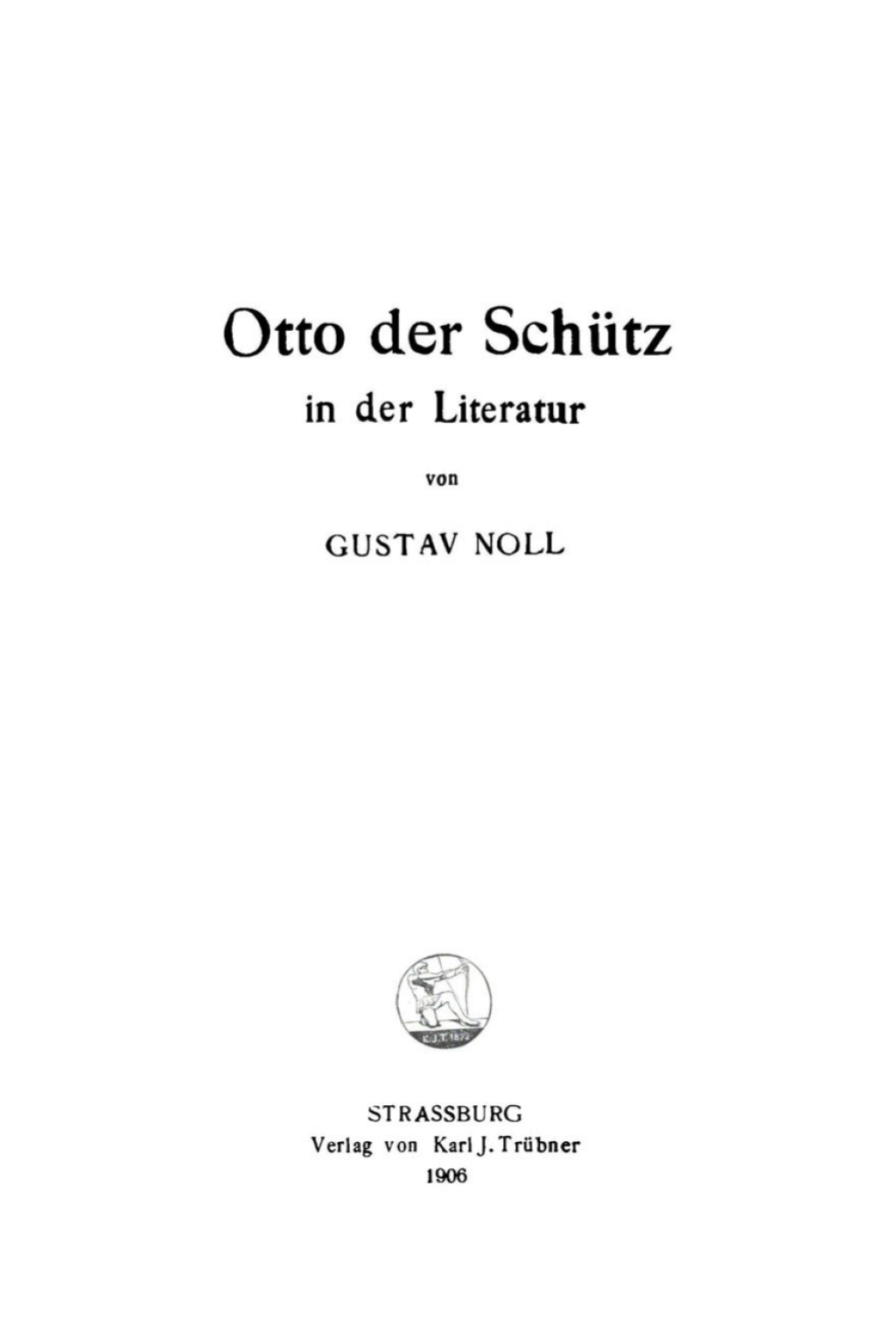 Otto der SchÃ¼tz in der Literatur 1st Edition â€“ PDF/EPUB Version Downloadable