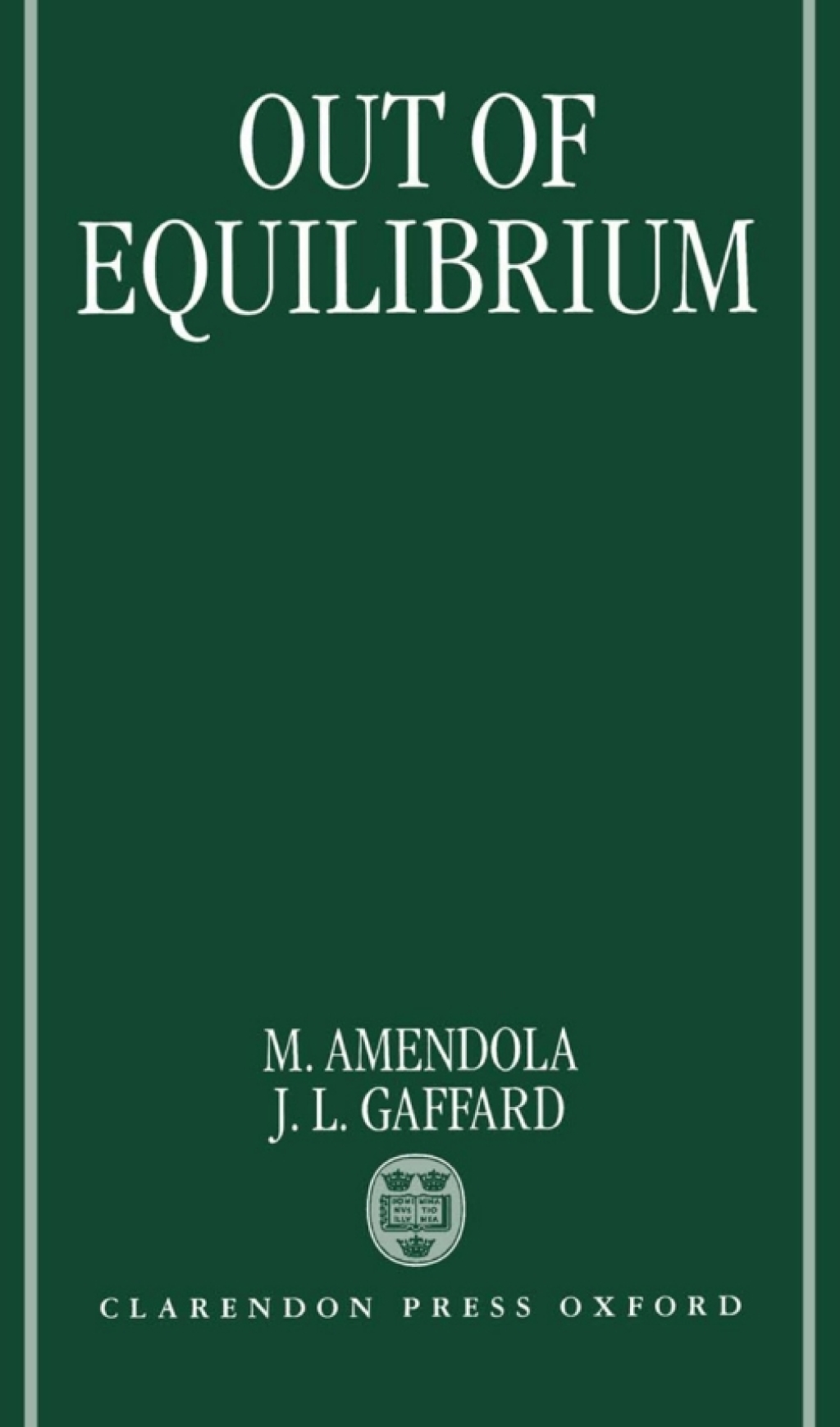 Out of Equilibrium  â€“ PDF/EPUB Version Downloadable