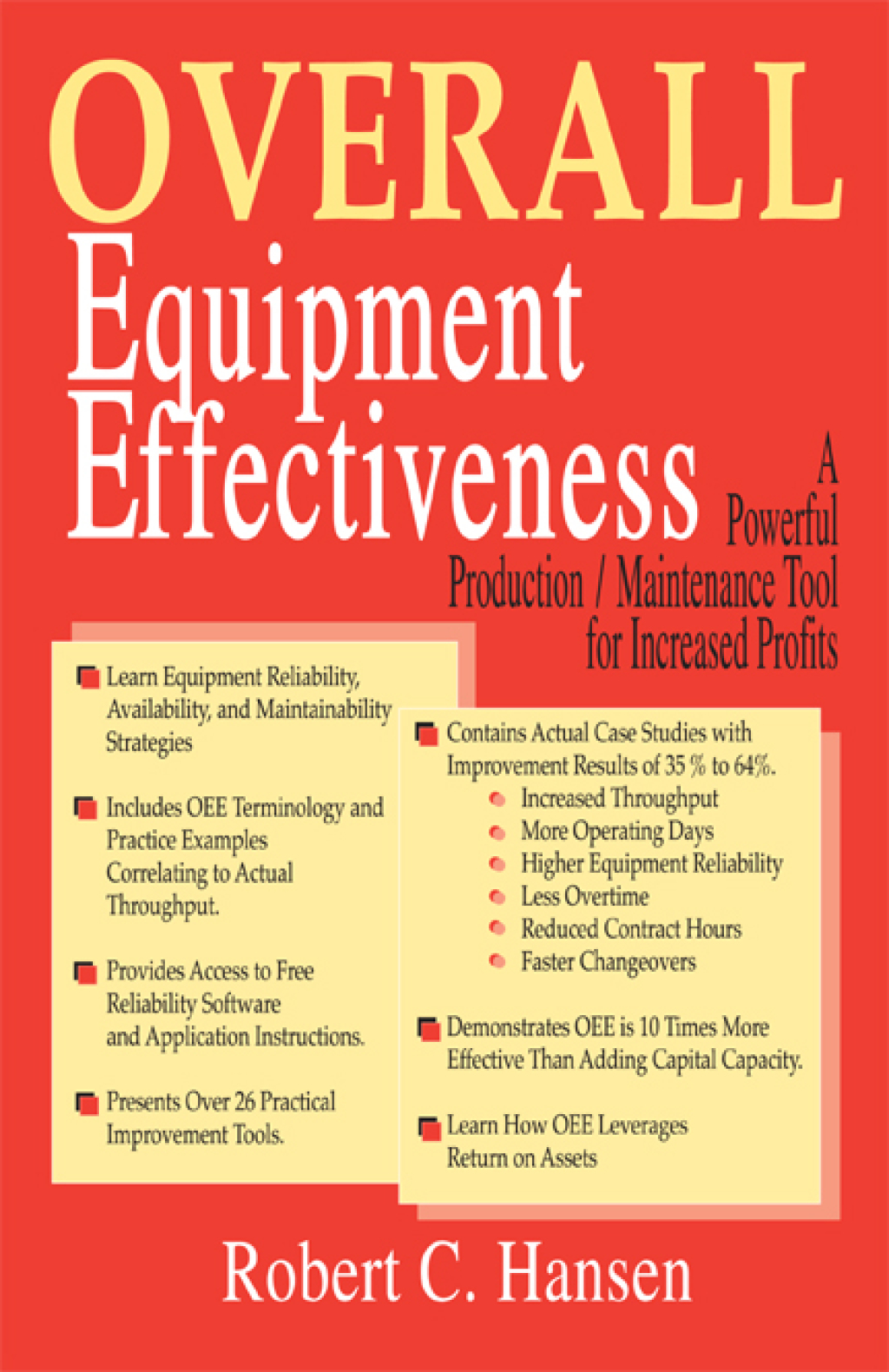 Overall Equipment Effectiveness  â€“ PDF/EPUB Version Downloadable