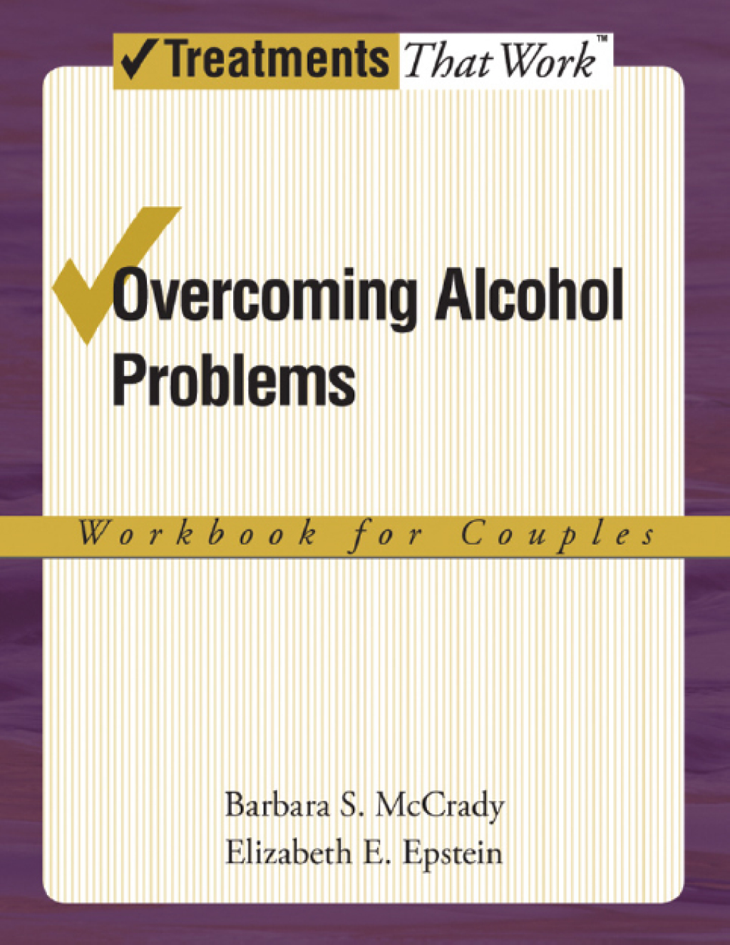 Overcoming Alcohol Problems A Couples-Focused Program  â€“ PDF/EPUB Version Downloadable