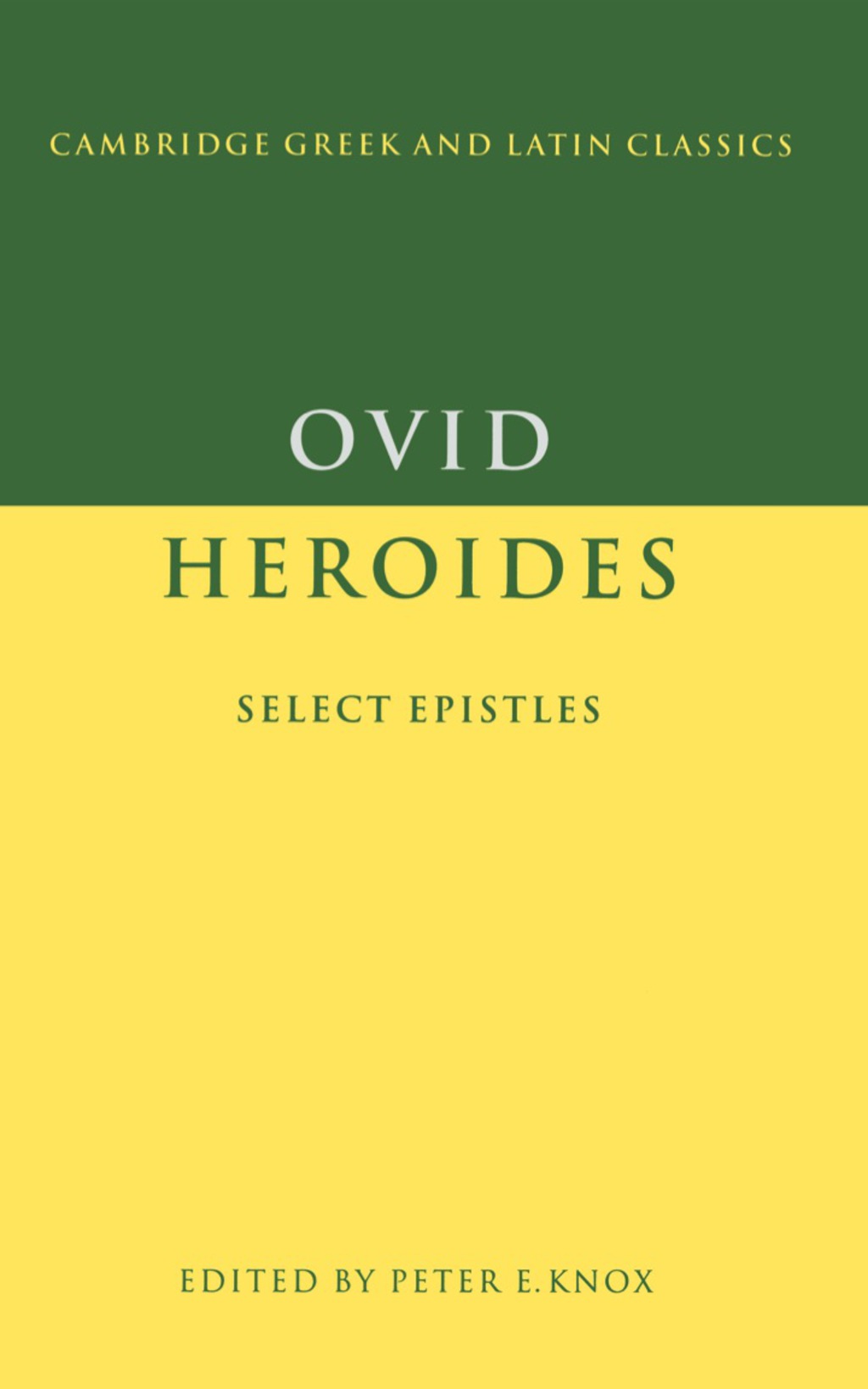 Ovid: Heroides Select Epistles  â€“ PDF/EPUB Version Downloadable