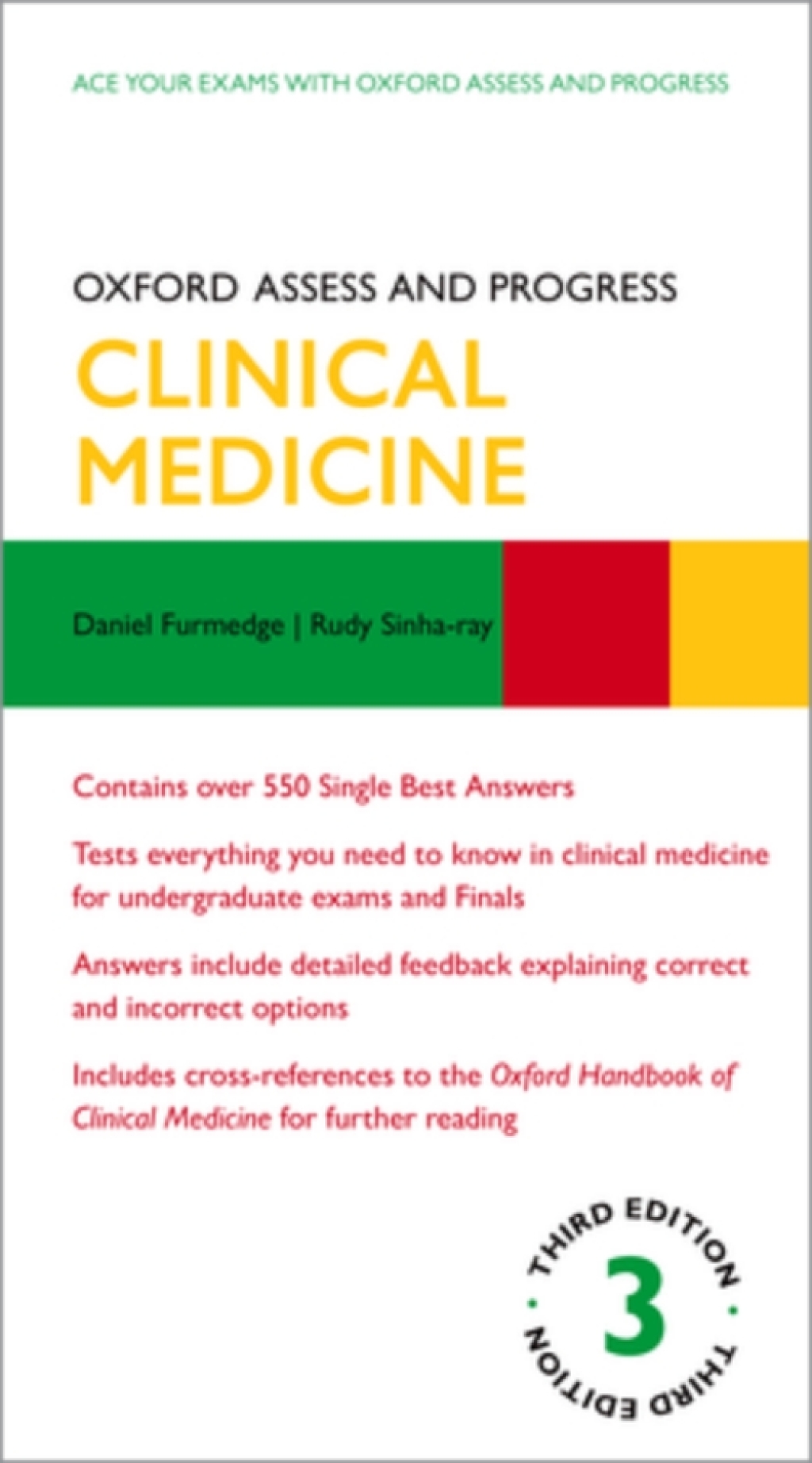 Oxford Assess and Progress: Clinical Medicine 3rd Edition - (PDF/EPUB Version)