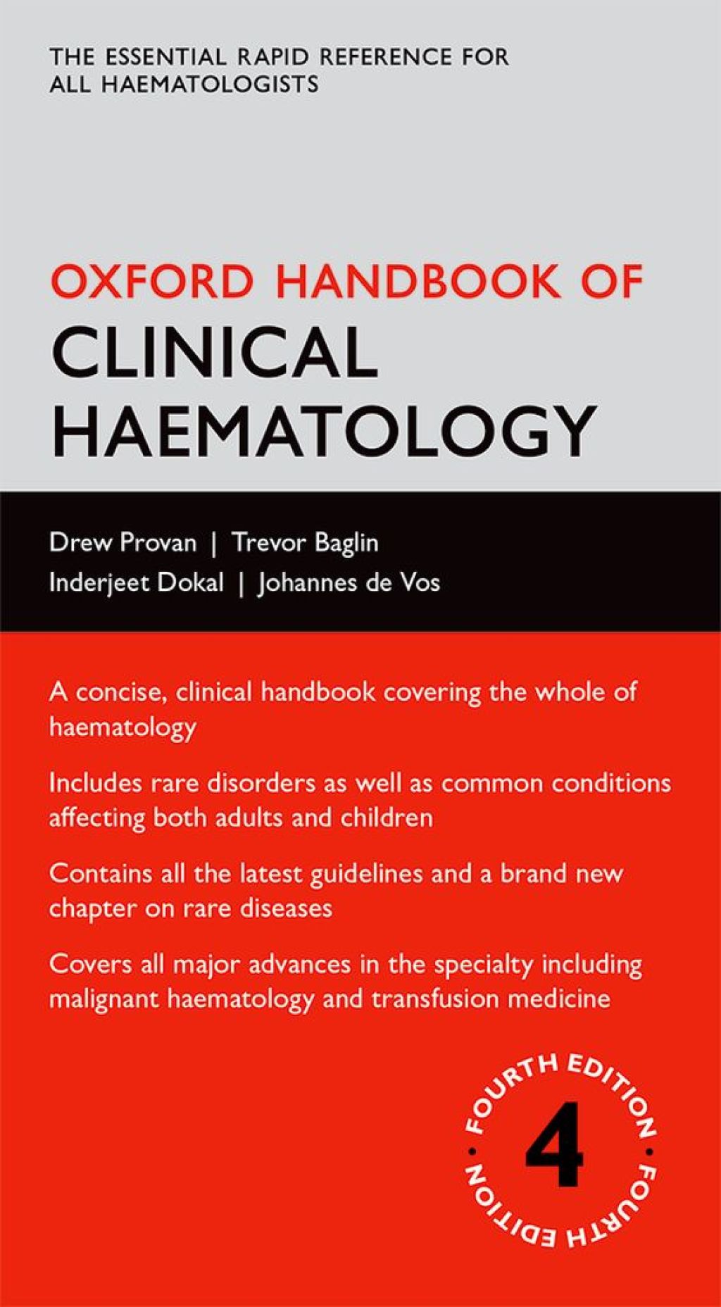 Oxford Handbook of Clinical Haematology 4th Edition - (PDF/EPUB Version)