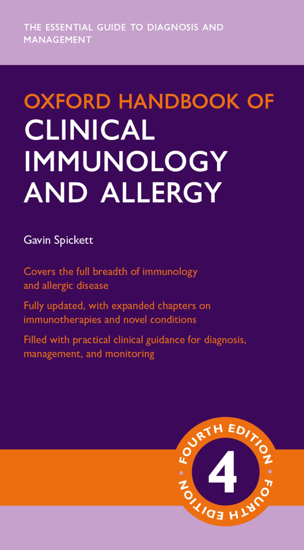 Oxford Handbook of Clinical Immunology and Allergy 4th Edition â€“ PDF/EPUB Version Downloadable
