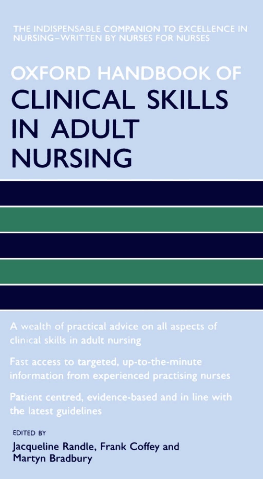 Oxford Handbook of Clinical Skills in Adult Nursing 1st Edition - (PDF/EPUB Version)