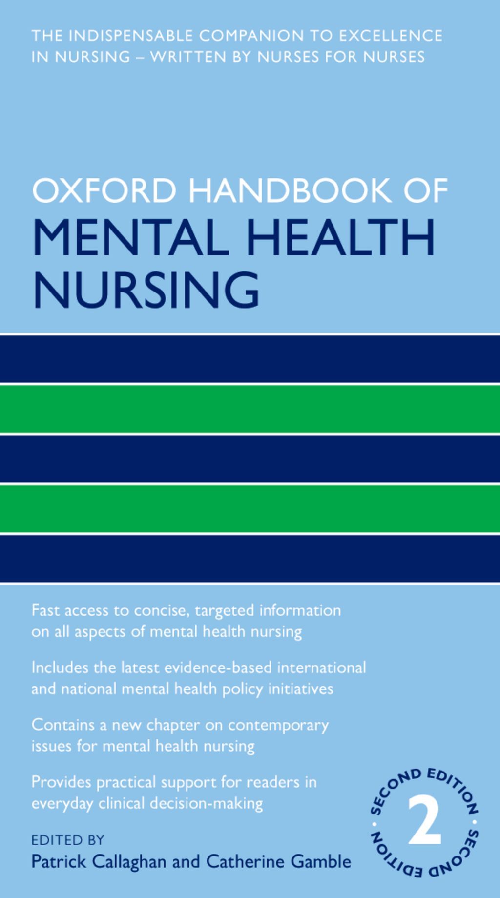 Oxford Handbook of Mental Health Nursing 2nd Edition - (PDF/EPUB Version)