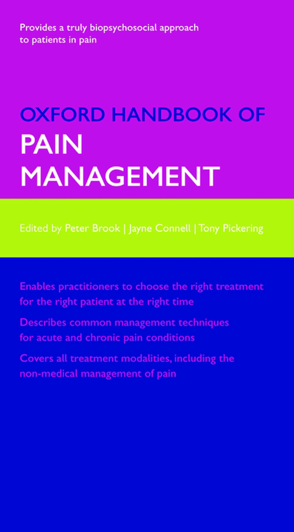 Oxford Handbook of Pain Management 1st Edition â€“ PDF/EPUB Version Downloadable
