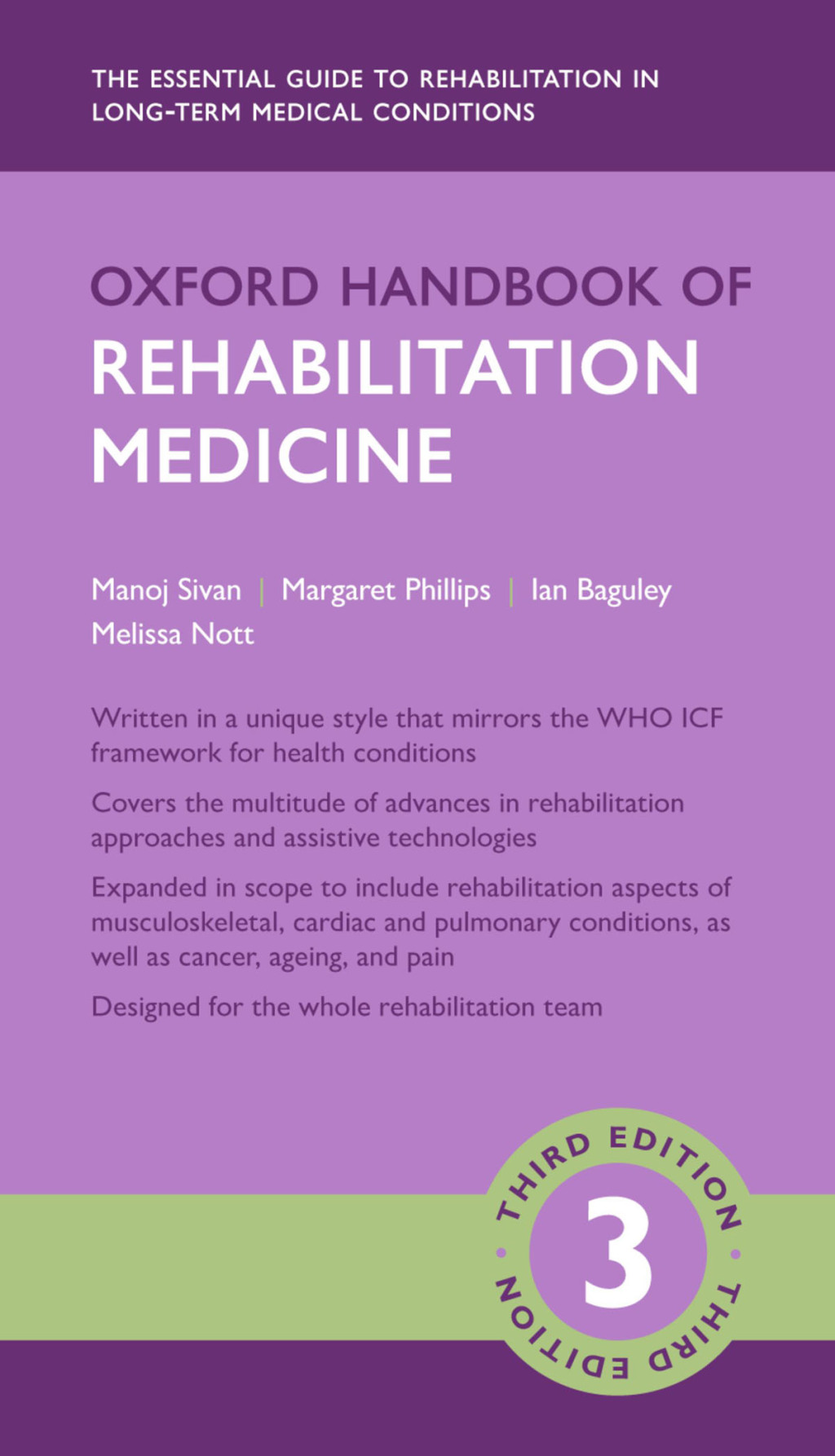 Oxford Handbook of Rehabilitation Medicine 3rd Edition â€“ PDF/EPUB Version Downloadable