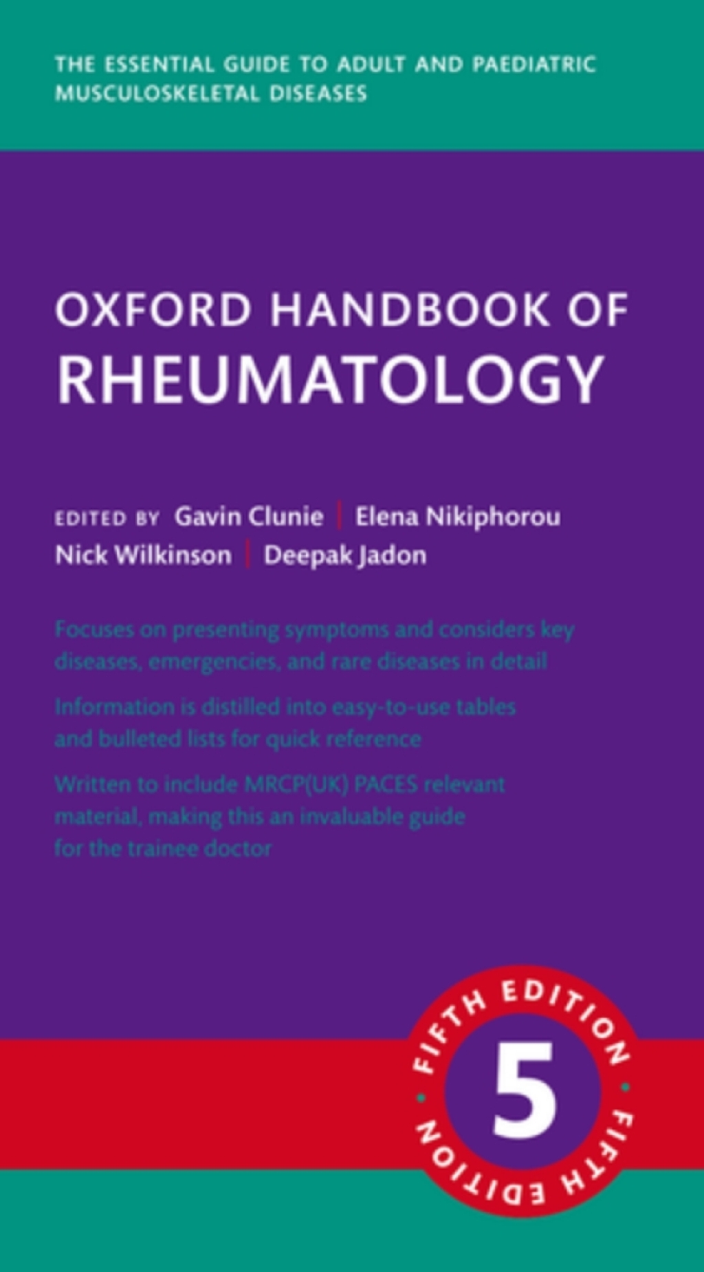 Oxford Handbook of Rheumatology 5th Edition â€“ PDF/EPUB Version Downloadable
