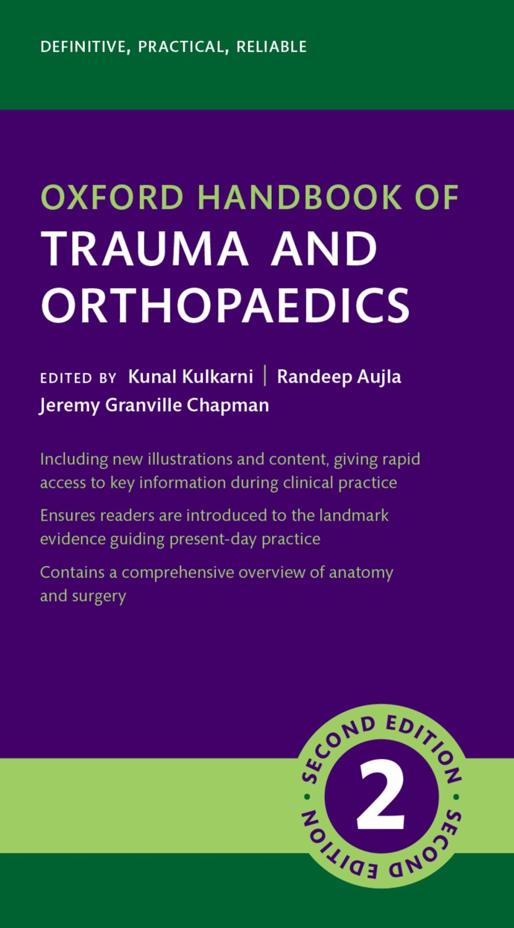 Oxford Handbook of Trauma and Orthopaedics 2nd Edition â€“ PDF/EPUB Version Downloadable