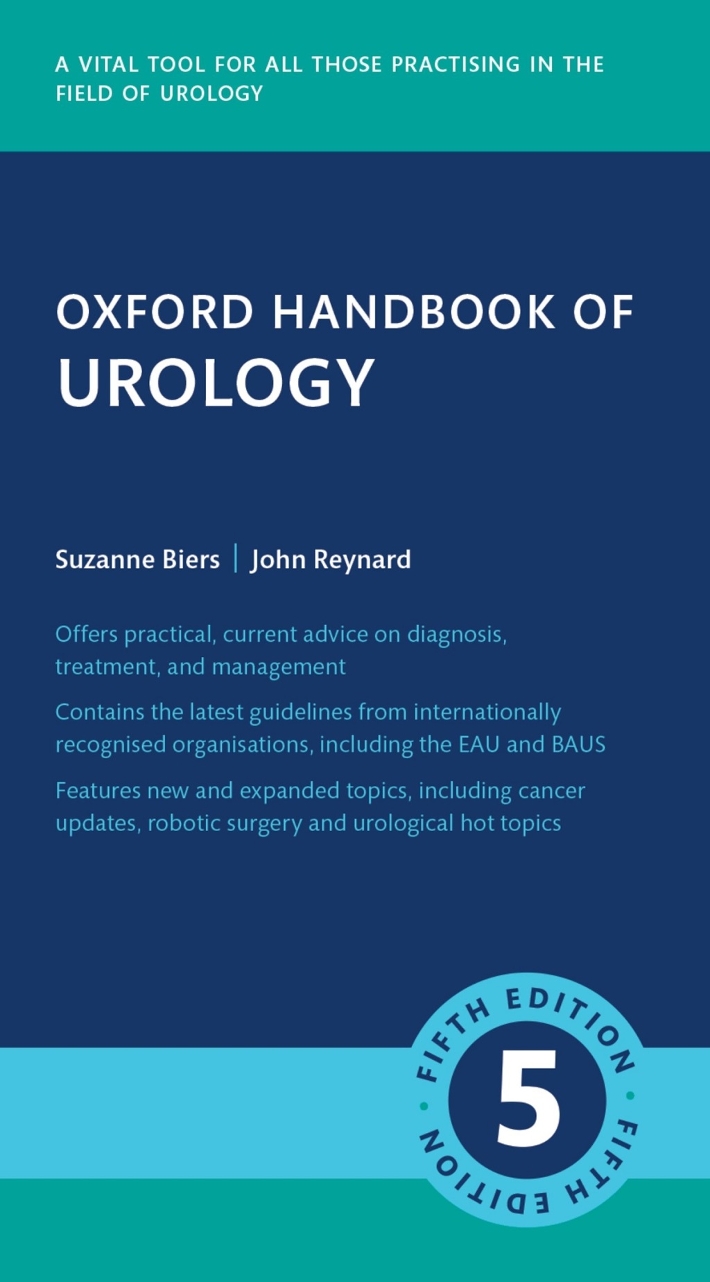 Oxford Handbook of Urology 5th Edition â€“ PDF/EPUB Version Downloadable