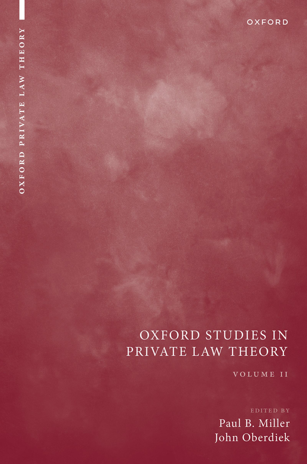 Oxford Studies in Private Law Theory: Volume II  â€“ PDF/EPUB Version Downloadable