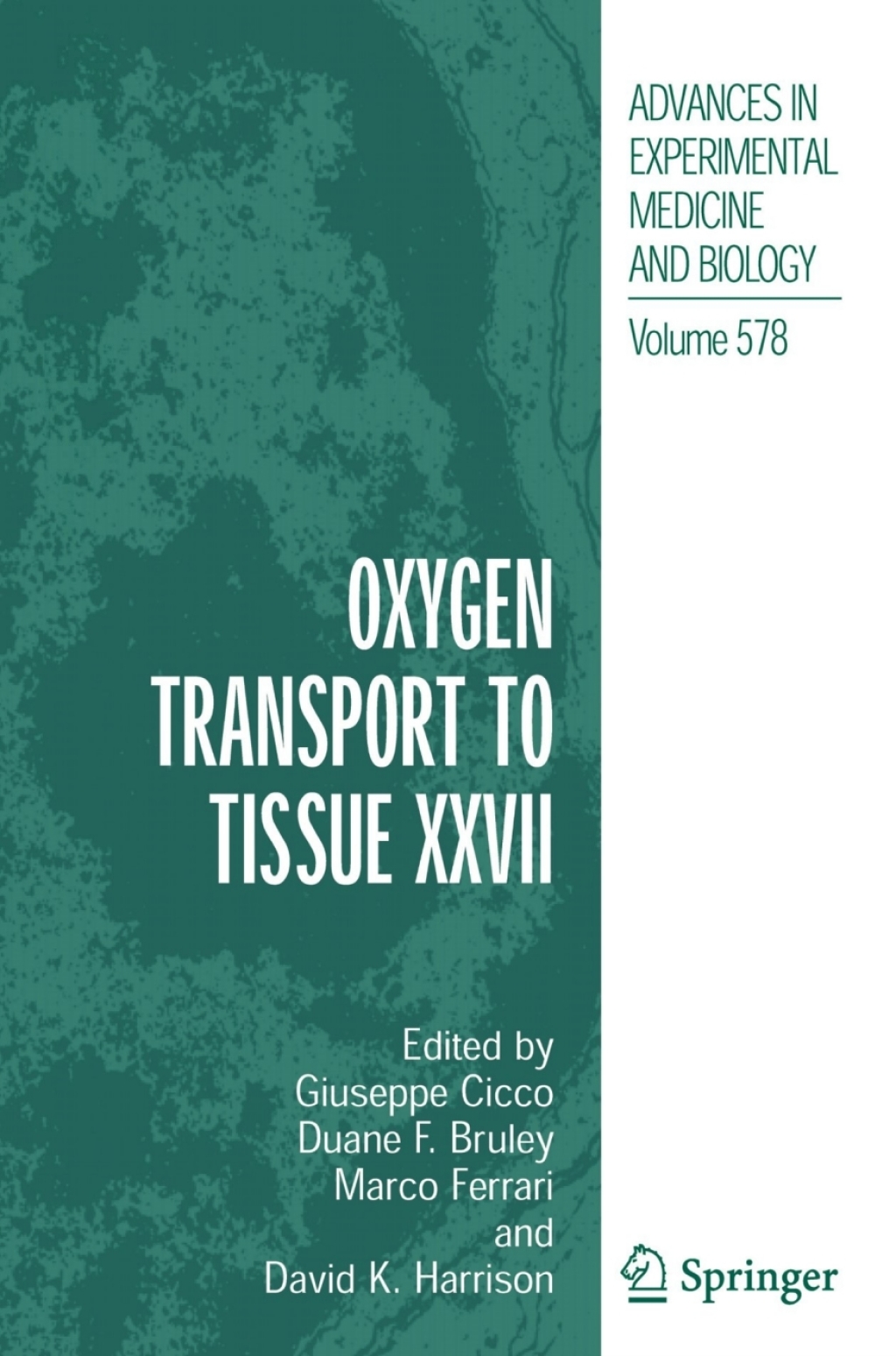 Oxygen Transport to Tissue XXVII 1st Edition â€“ PDF/EPUB Version Downloadable