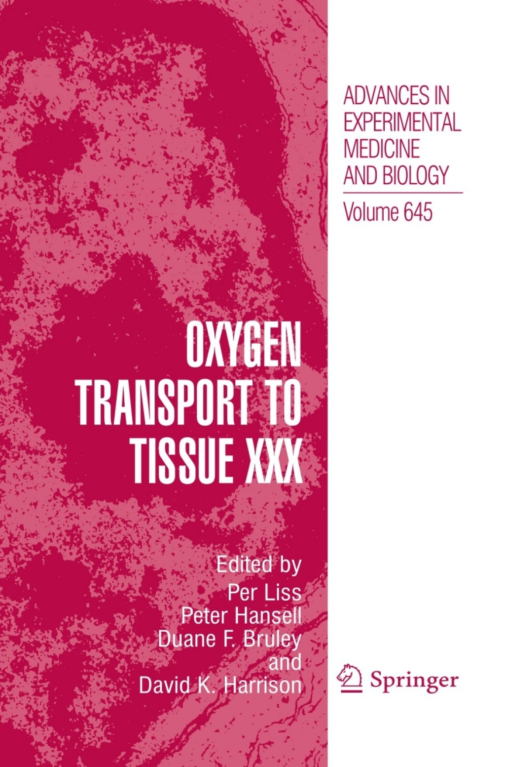 Oxygen Transport to Tissue XXX 1st Edition â€“ PDF/EPUB Version Downloadable