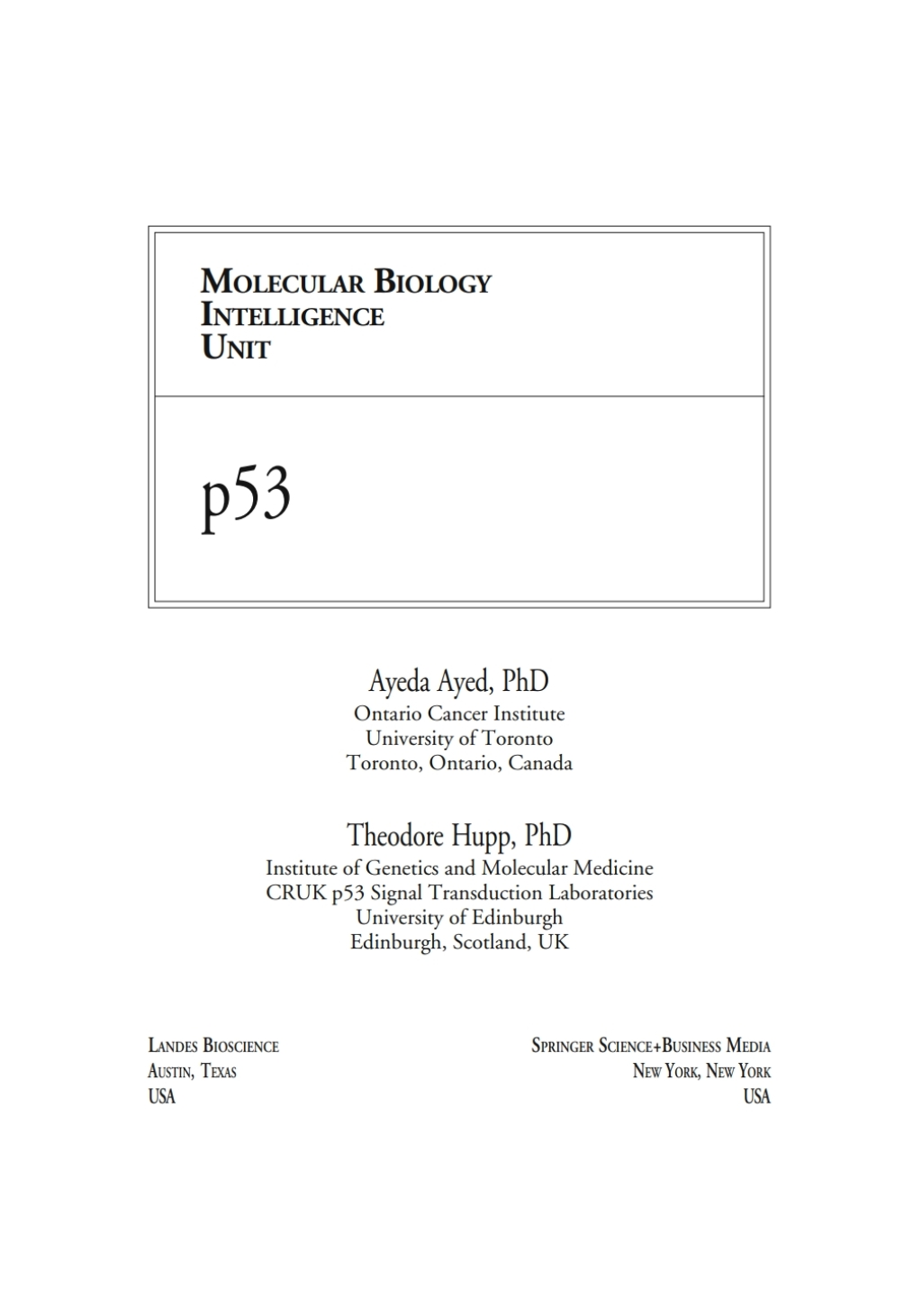 p53 1st Edition â€“ PDF/EPUB Version Downloadable