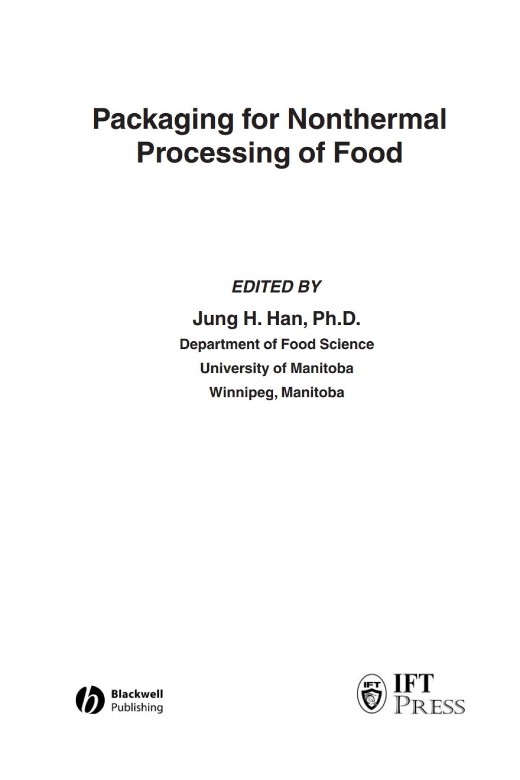 Packaging for Nonthermal Processing of Food 1st Edition â€“ PDF/EPUB Version Downloadable