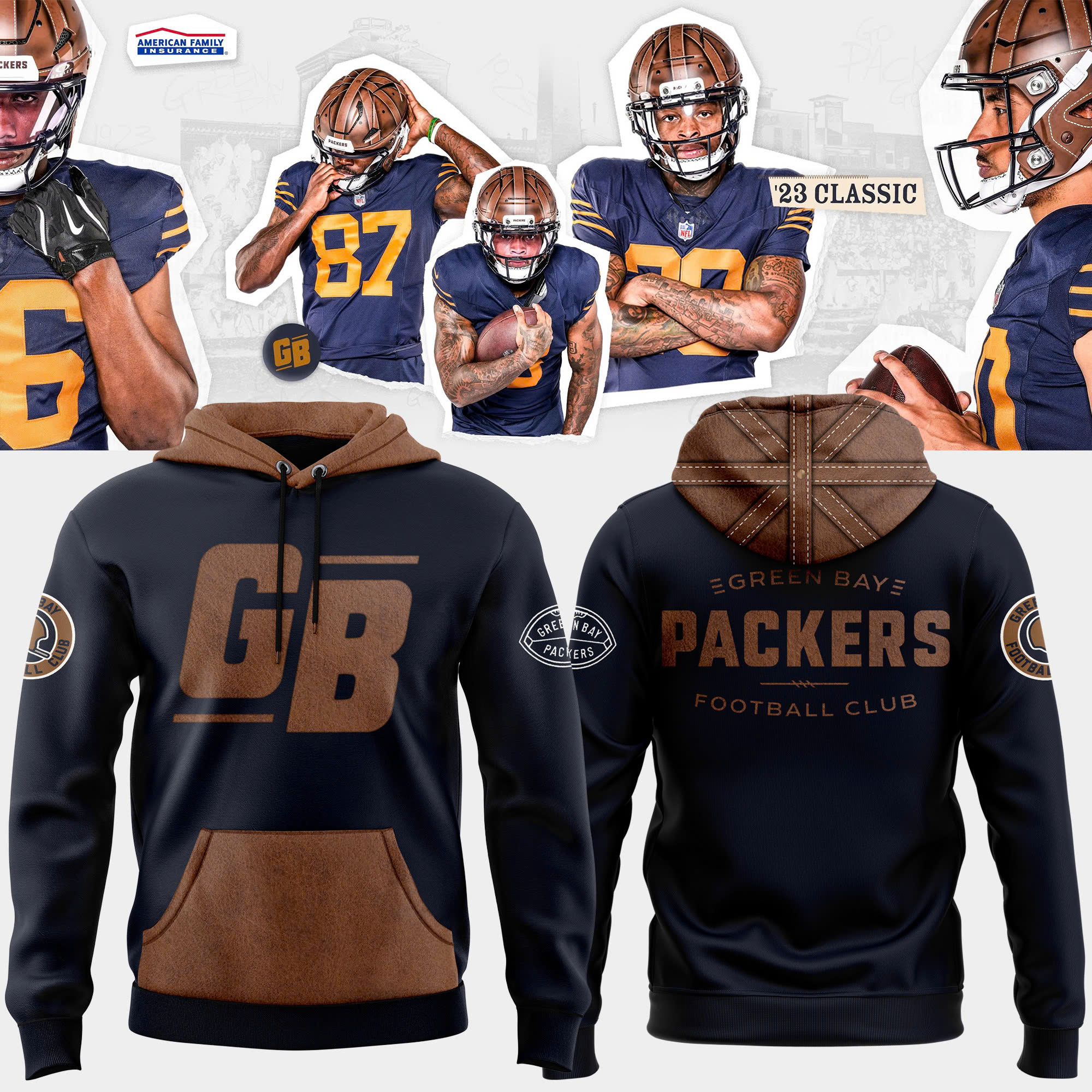 Packers Nike 23 Classic Special Edition Pullover Hoodie