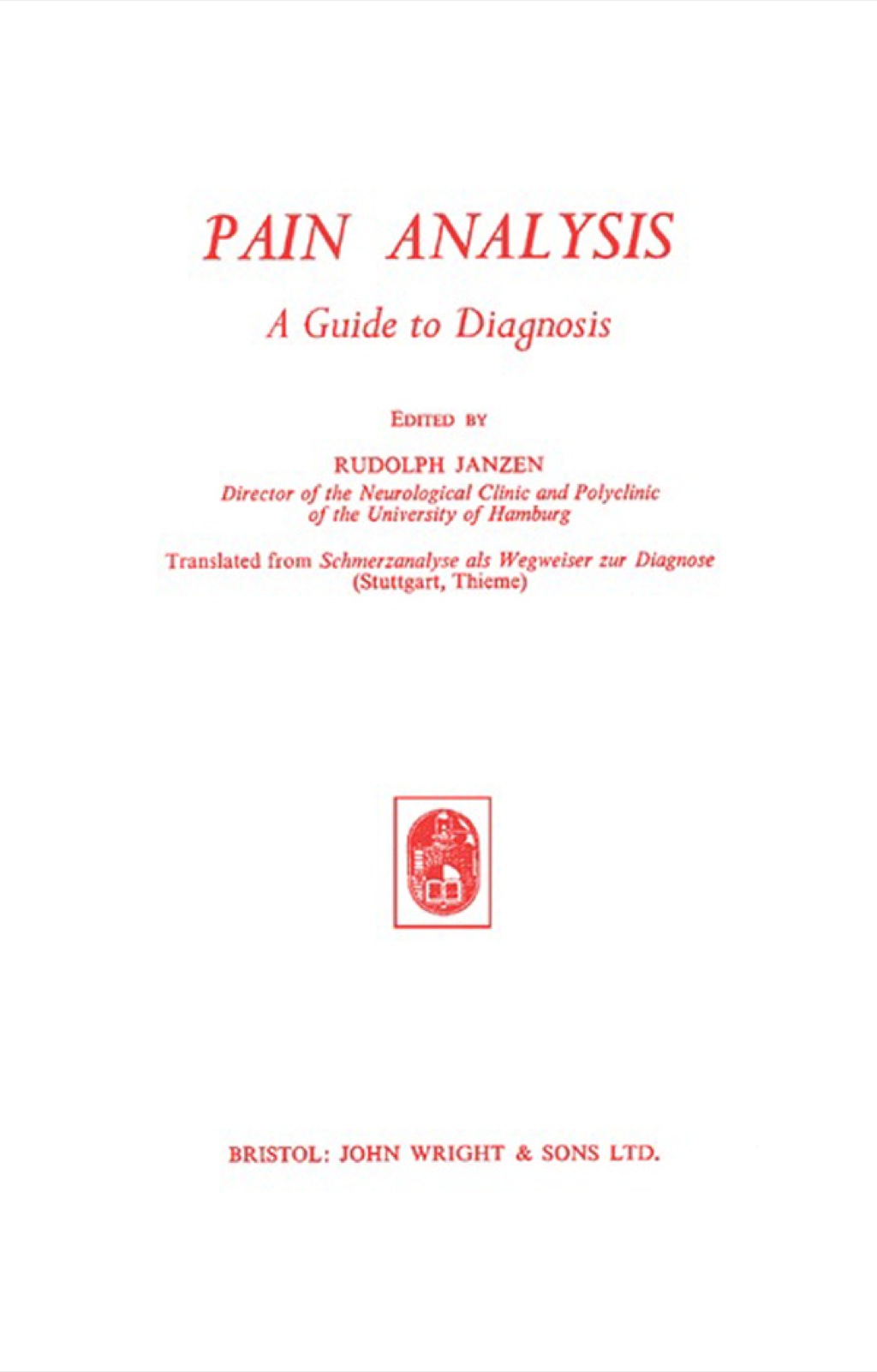 Pain Analysis: A Guide to Diagnosis - (PDF/EPUB Version)