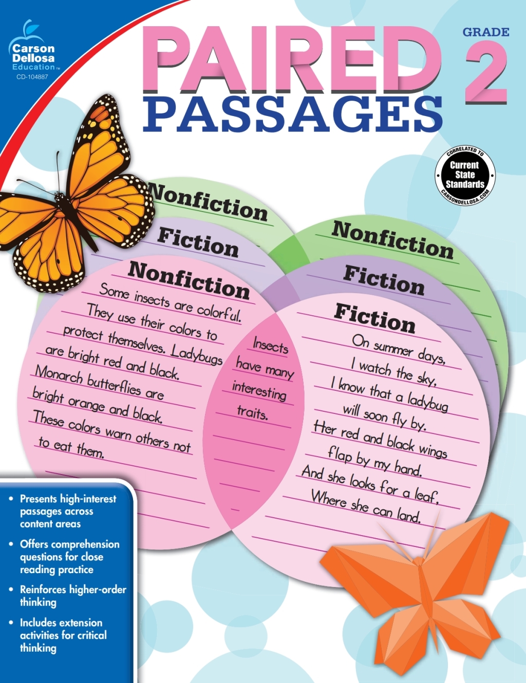 Paired Passages, Grade 2 - (PDF/EPUB Version)