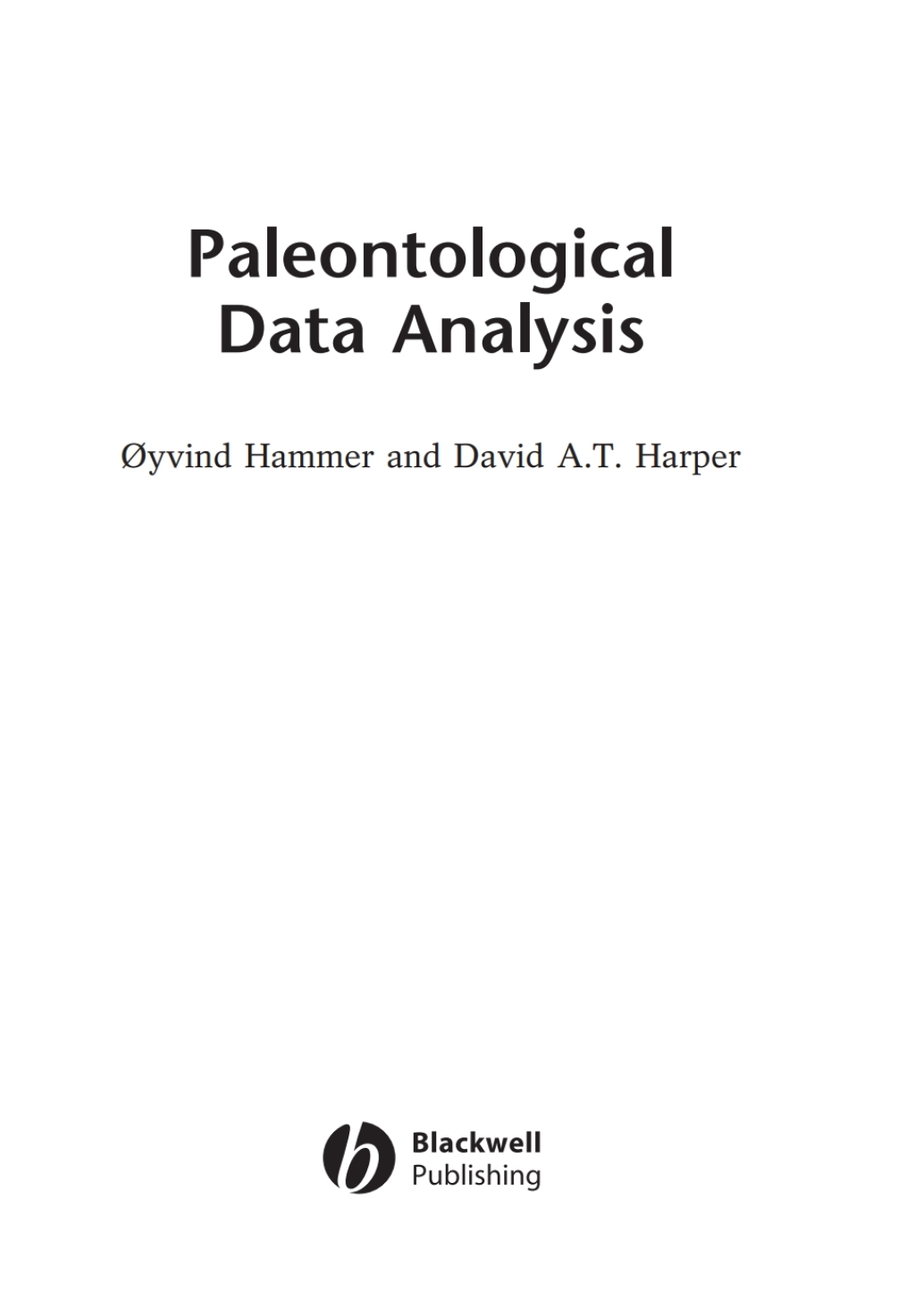 Paleontological Data Analysis 1st Edition â€“ PDF/EPUB Version Downloadable