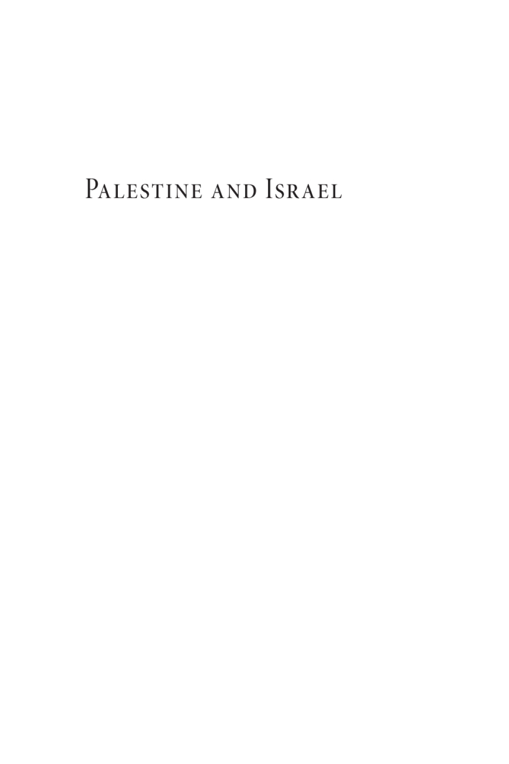 Palestine and Israel A Concealed History  â€“ PDF/EPUB Version Downloadable