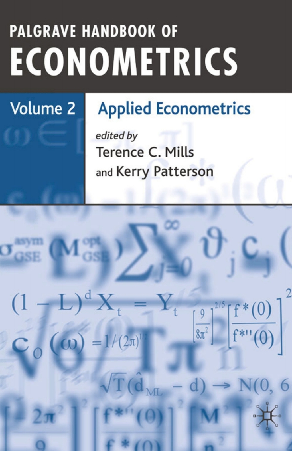 Palgrave Handbook of Econometrics Volume 2: Applied Econometrics  â€“ PDF/EPUB Version Downloadable