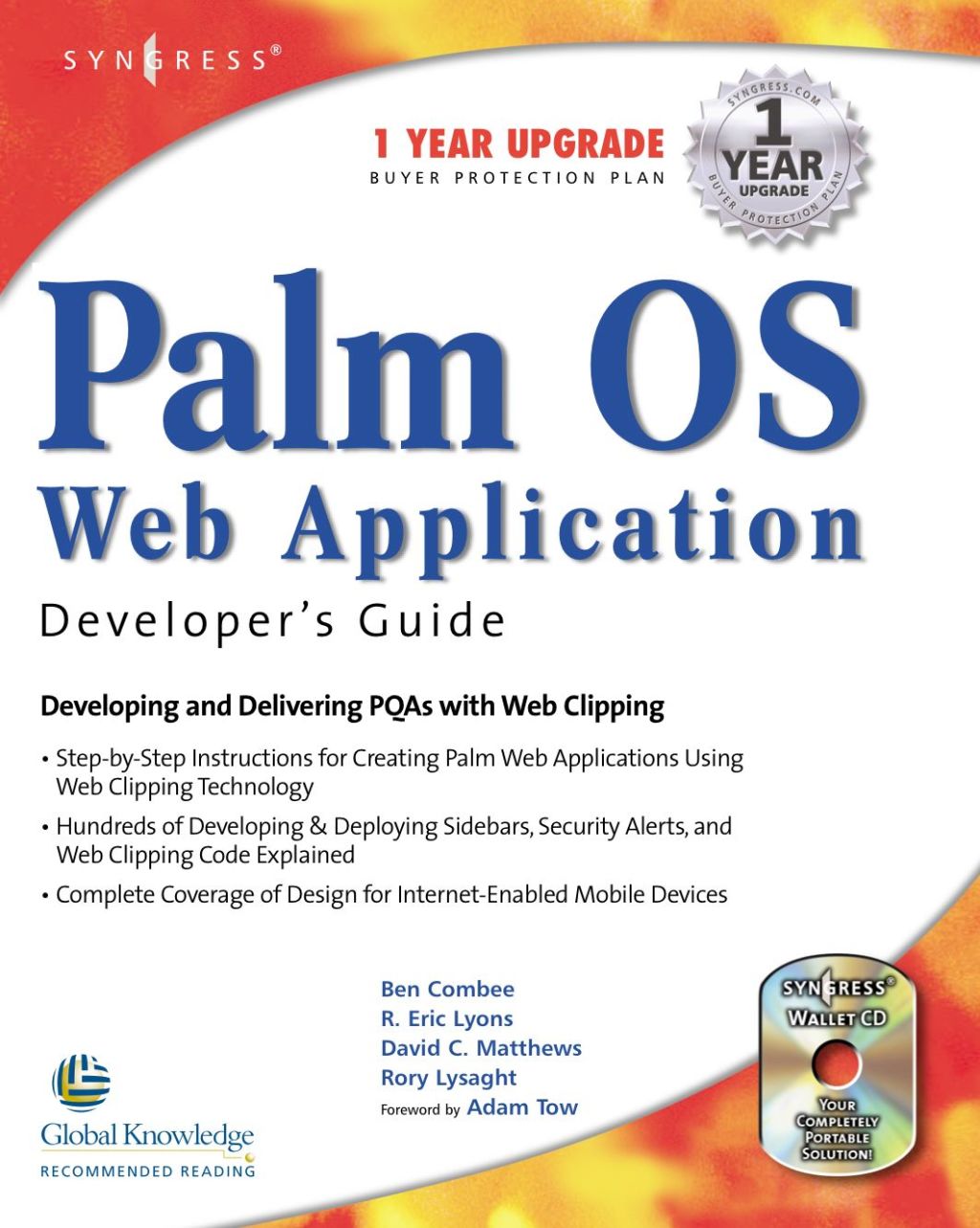 Palm OS Web Application Developers Guide: Including PQA and Web Clipping  â€“ PDF/EPUB Version Downloadable