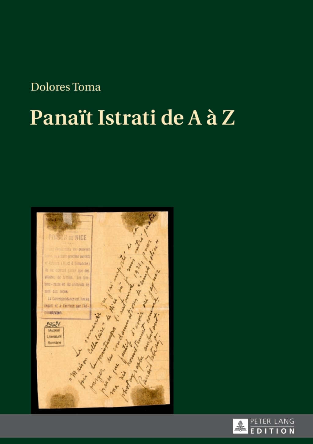PanaÃ¯t Istrati de A Ã  Z 1st Edition â€“ PDF/EPUB Version Downloadable