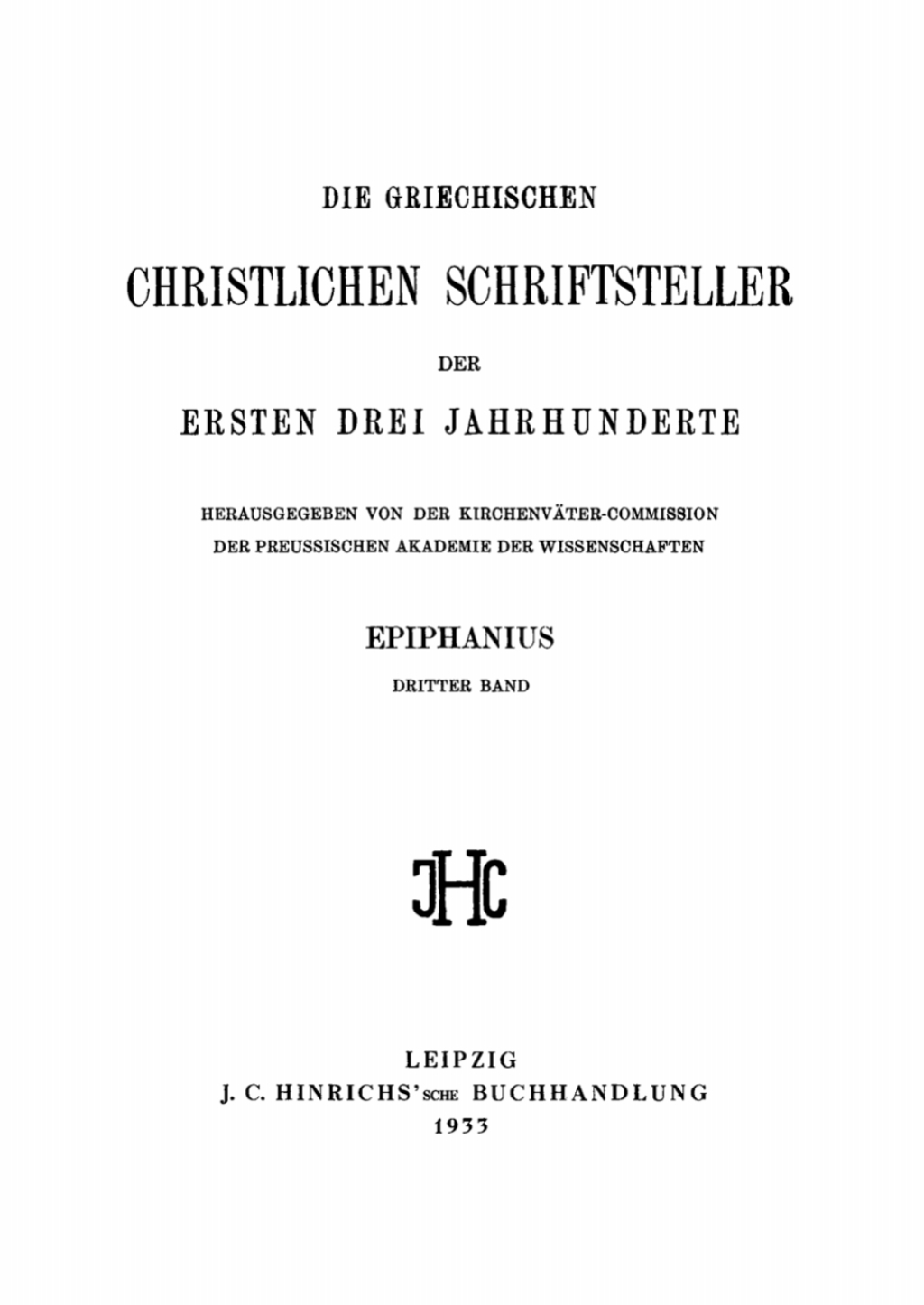 Panarion Haer. 65â€“80 De Fide 1st Edition â€“ PDF/EPUB Version Downloadable