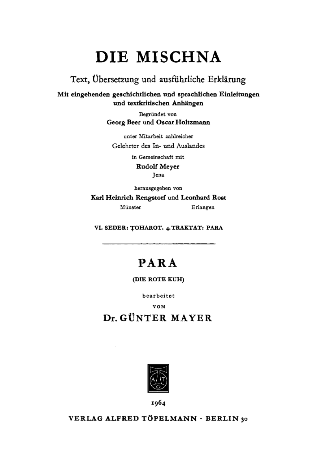 Para (Die rote Kuh) 1st Edition â€“ PDF/EPUB Version Downloadable