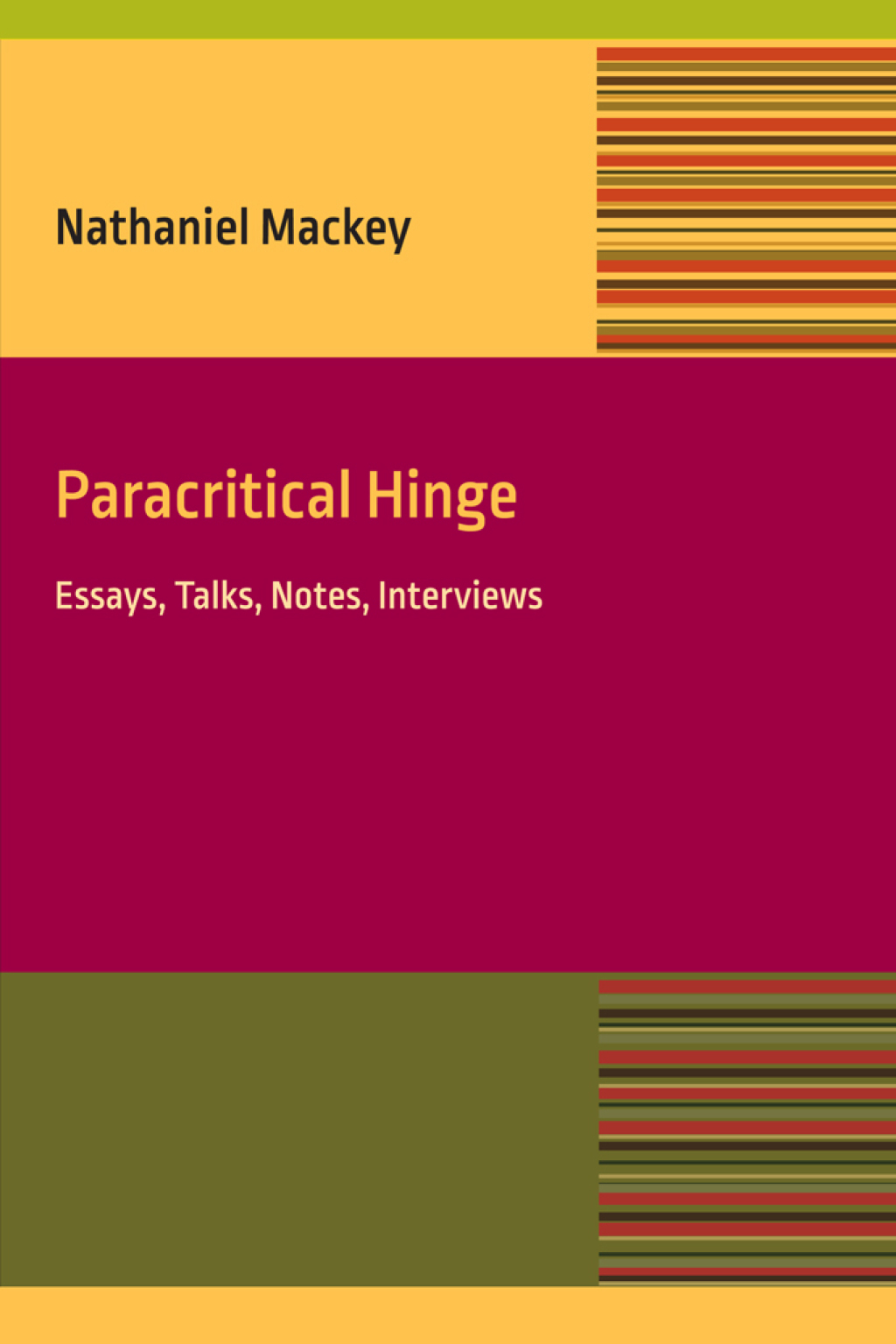 Paracritical Hinge Essay, Talks, Notes, Interviews  â€“ PDF/EPUB Version Downloadable