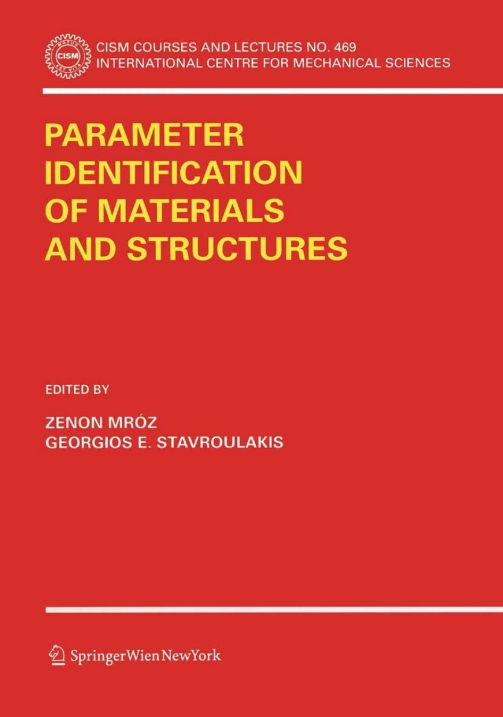 Parameter Identification of Materials and Structures 1st Edition â€“ PDF/EPUB Version Downloadable