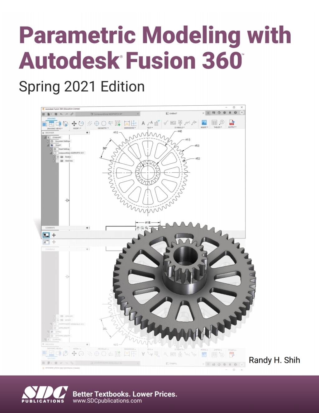 Parametric Modeling with Autodesk Fusion 360 (Spring 2021 Edition) 5th Edition â€“ PDF/EPUB Version Downloadable