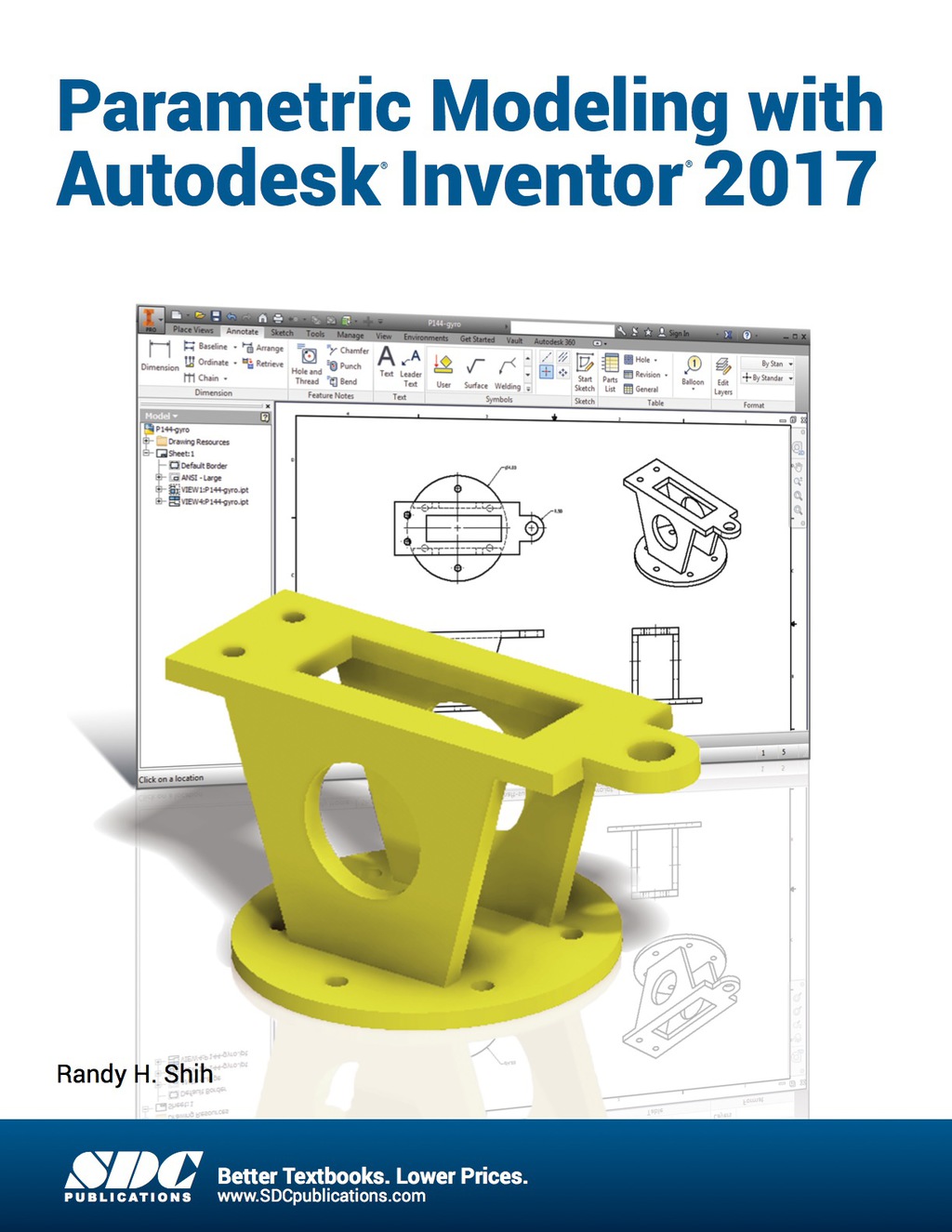 Parametric Modeling with Autodesk Inventor 2017 15th Edition â€“ PDF/EPUB Version Downloadable