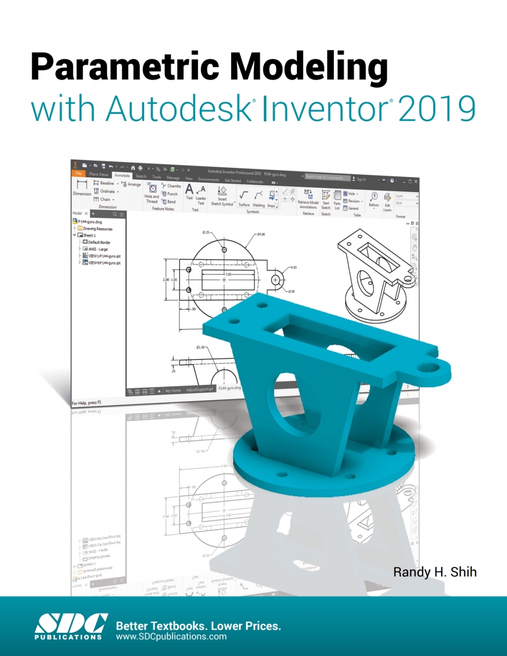 Parametric Modeling with Autodesk Inventor 2019 12th Edition â€“ PDF/EPUB Version Downloadable