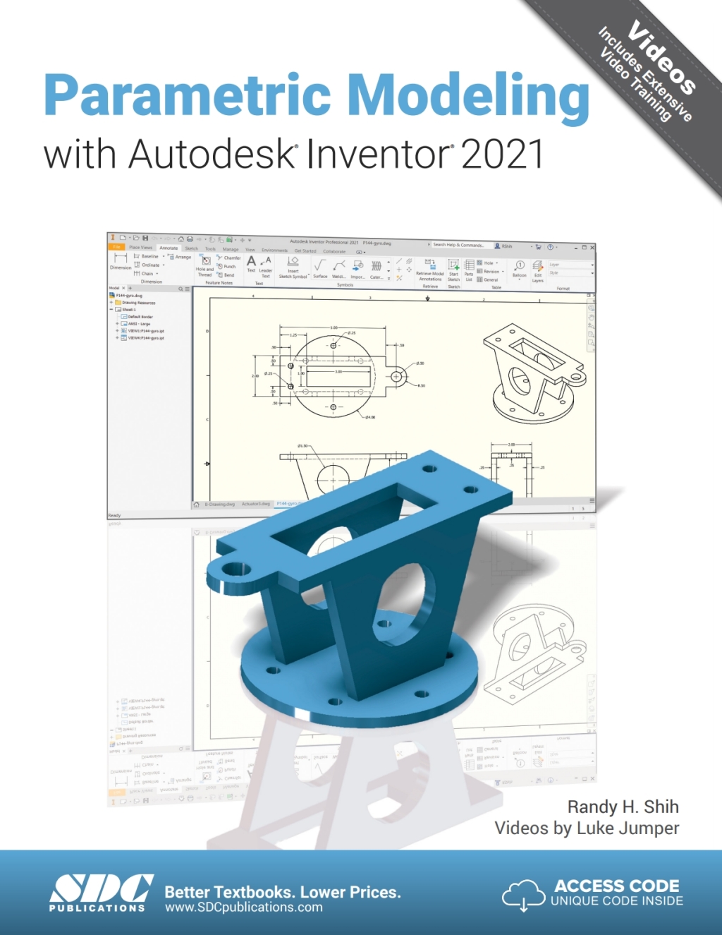 Parametric Modeling with Autodesk Inventor 2021 14th Edition â€“ PDF/EPUB Version Downloadable