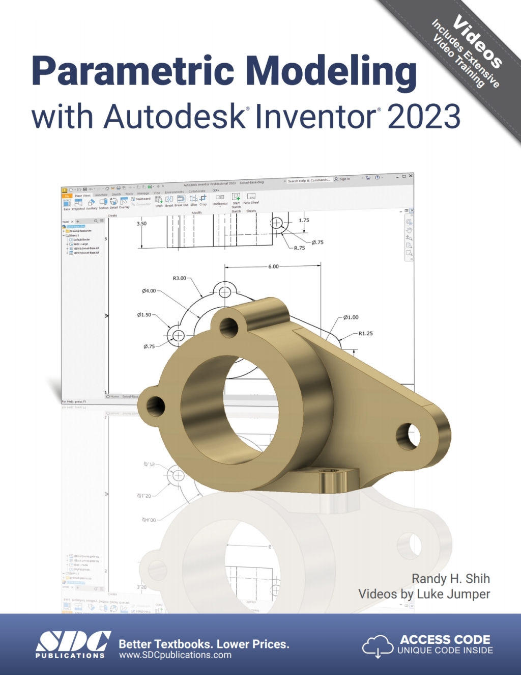 Parametric Modeling with Autodesk Inventor 2023 16th Edition â€“ PDF/EPUB Version Downloadable