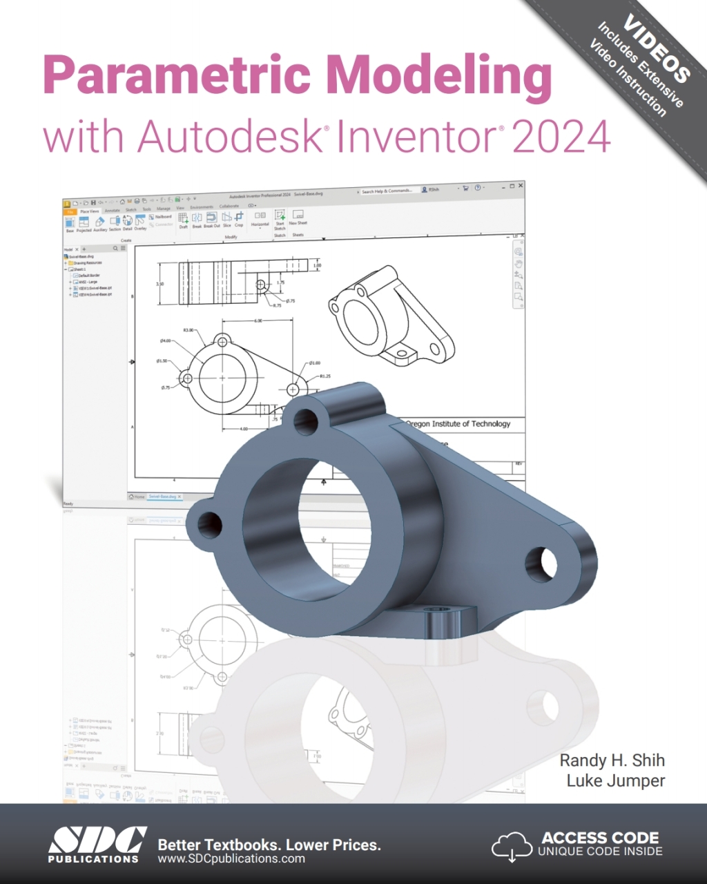 Parametric Modeling with Autodesk Inventor 2024 17th Edition â€“ PDF/EPUB Version Downloadable